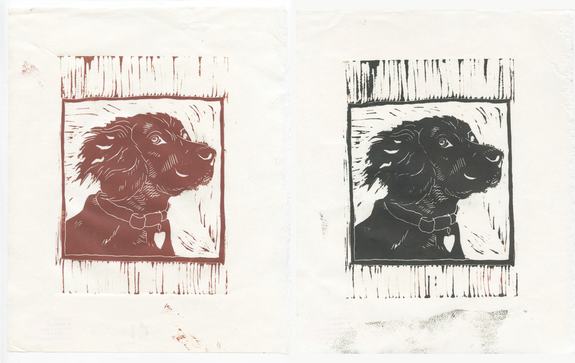 Lino prints, Pinto 2025