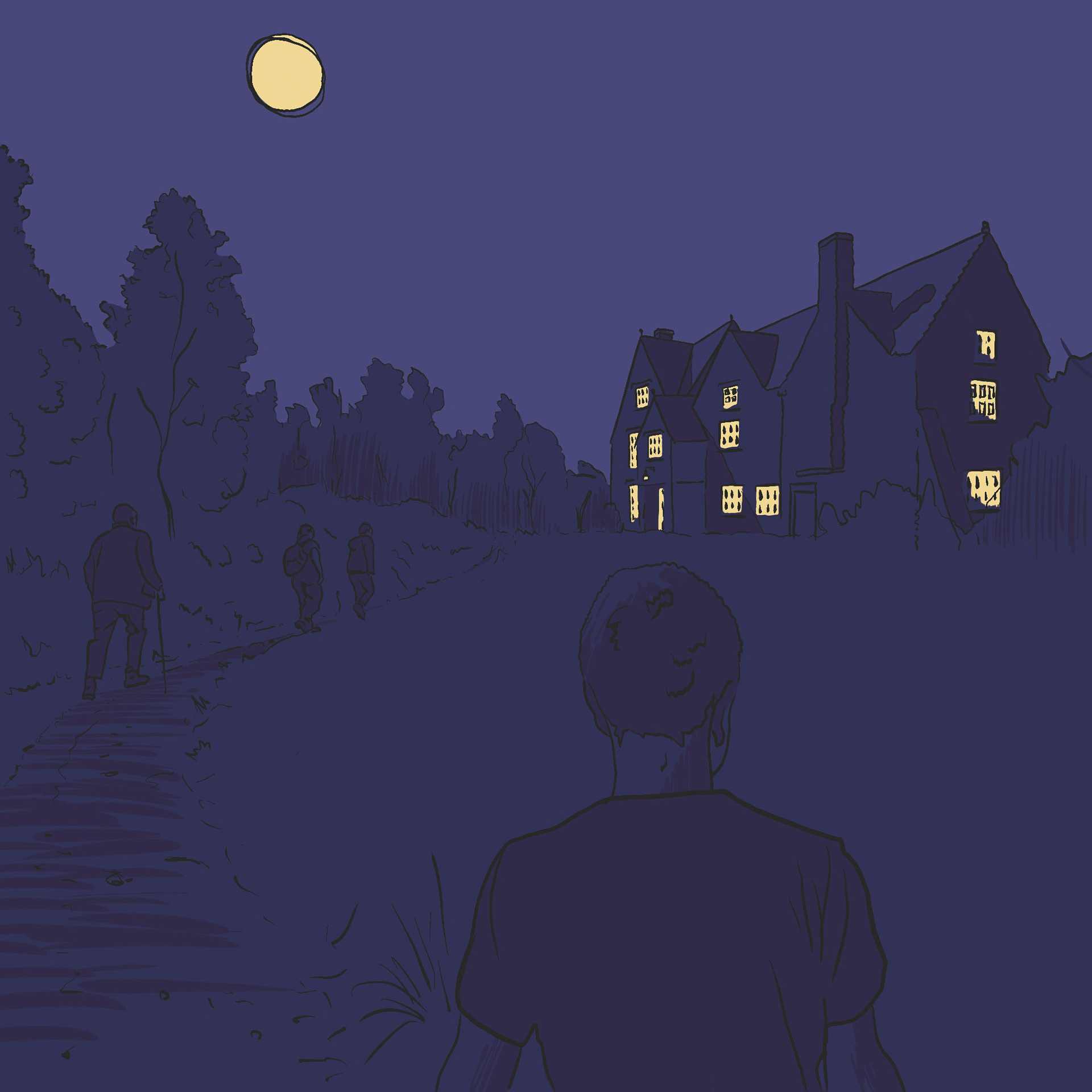 Coloured sketch, The Choice, 2025