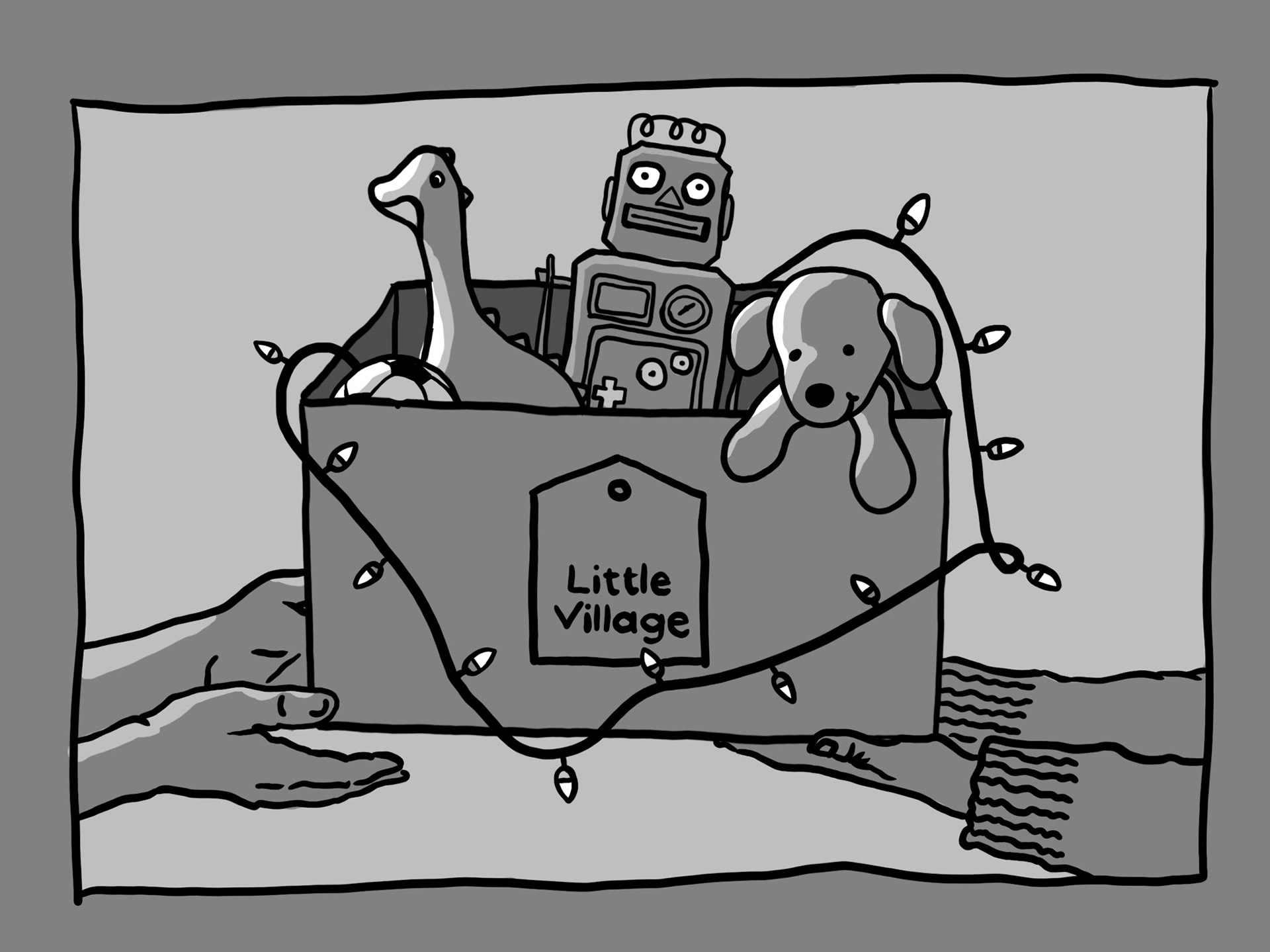 Scamp A, Christmas Box, Little Village, 2023