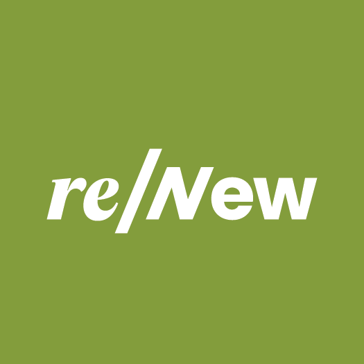 Re/New Promotional Sticker