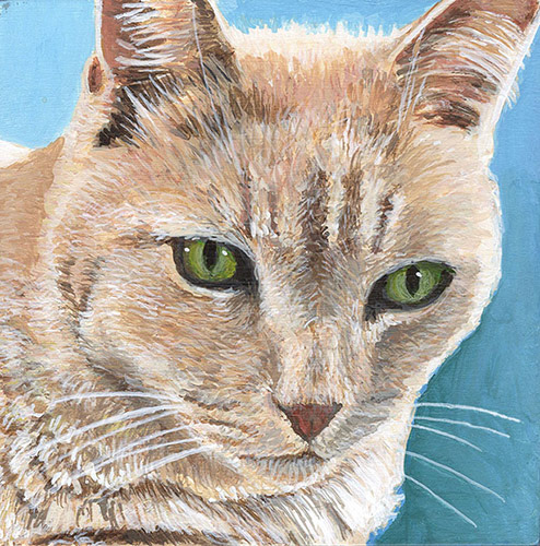 6" x 6" acrylic (2020)
