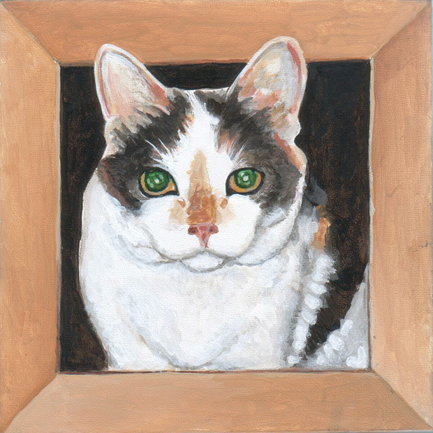 6" x 6" acrylic (2020)