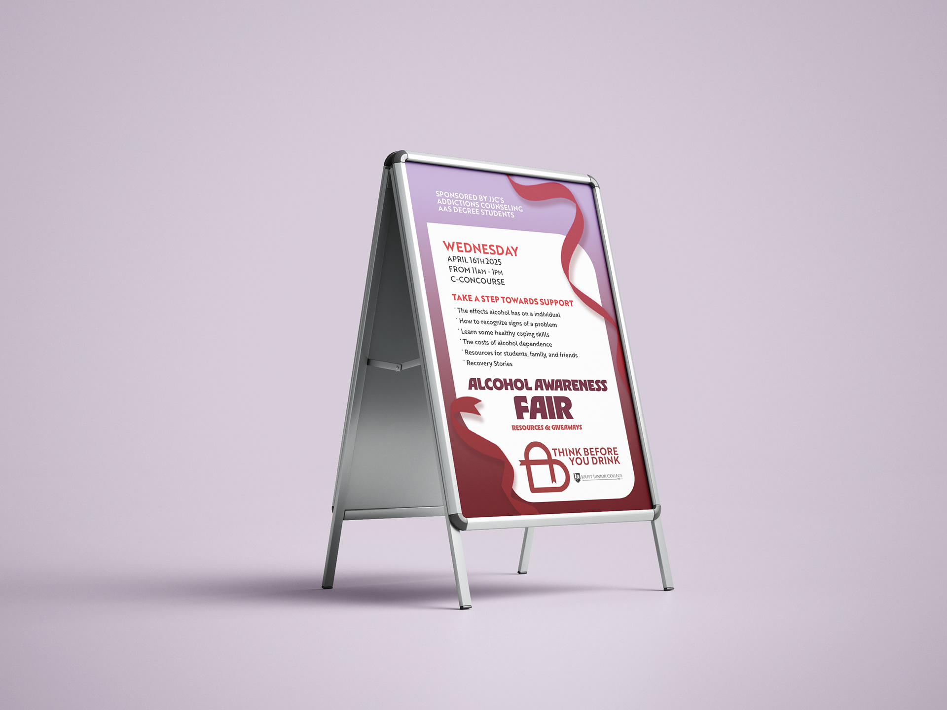 Alcohol Awareness Flyer and poster design