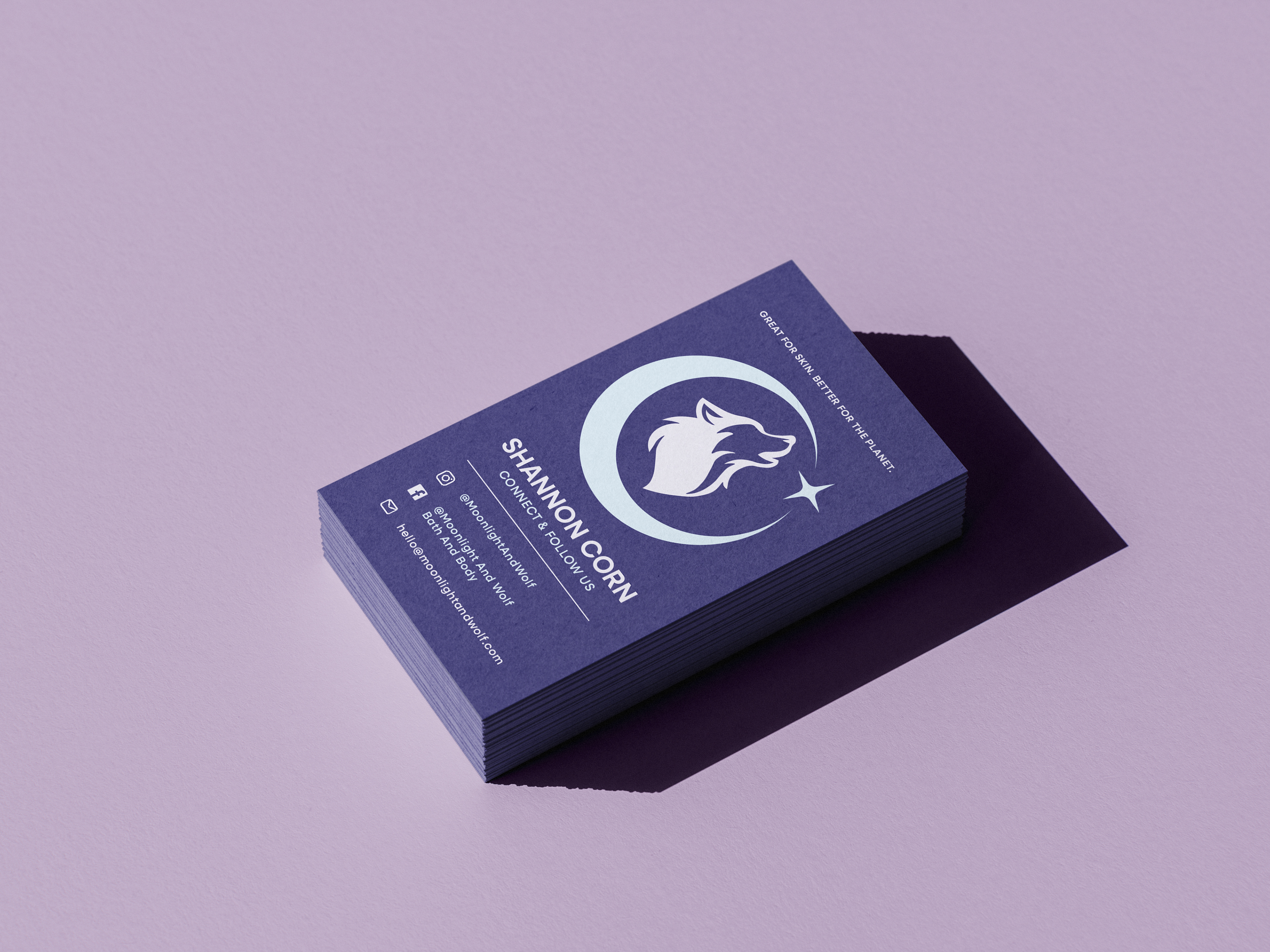 Back of Business Card