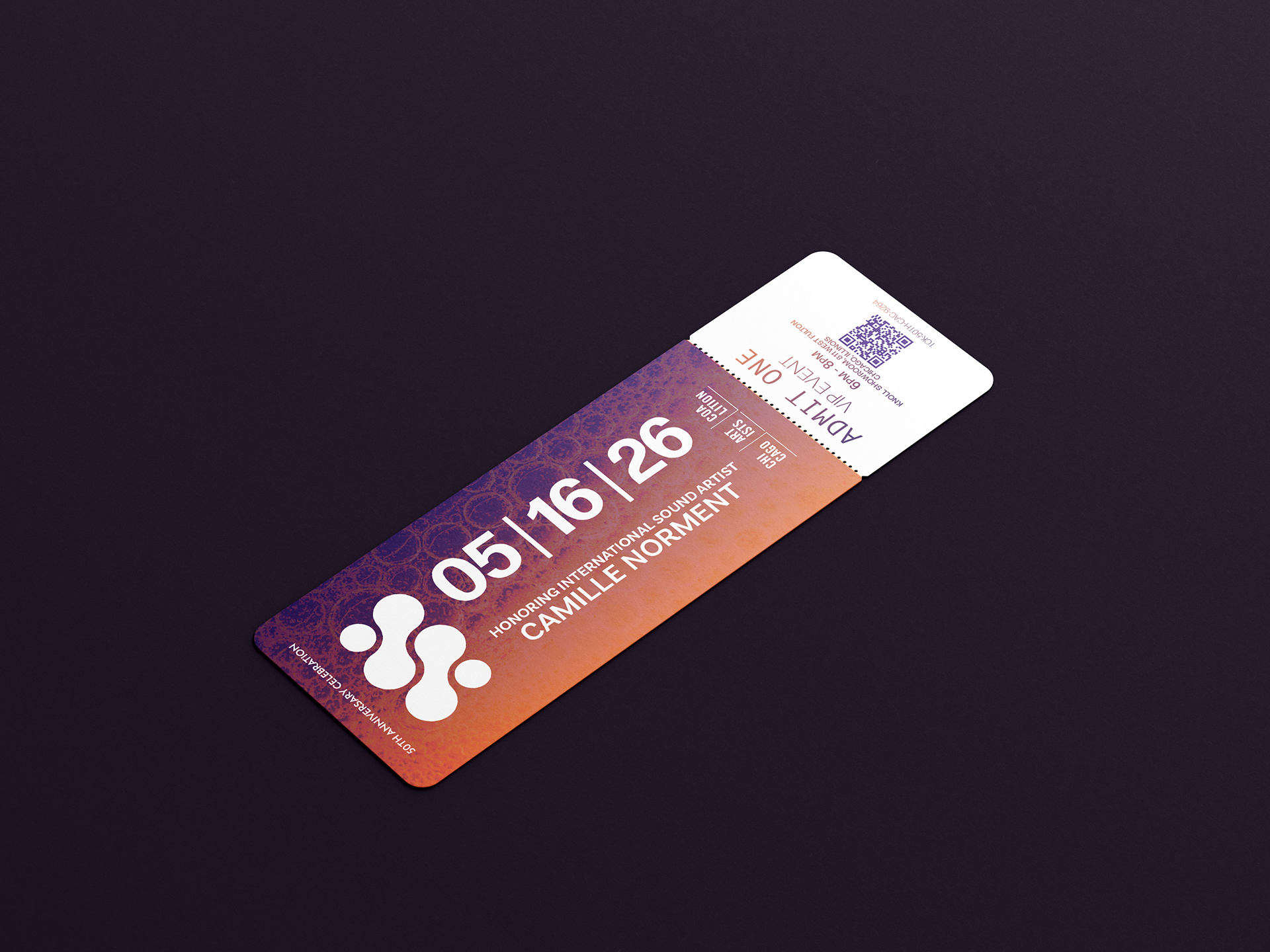 Event Party Ticket