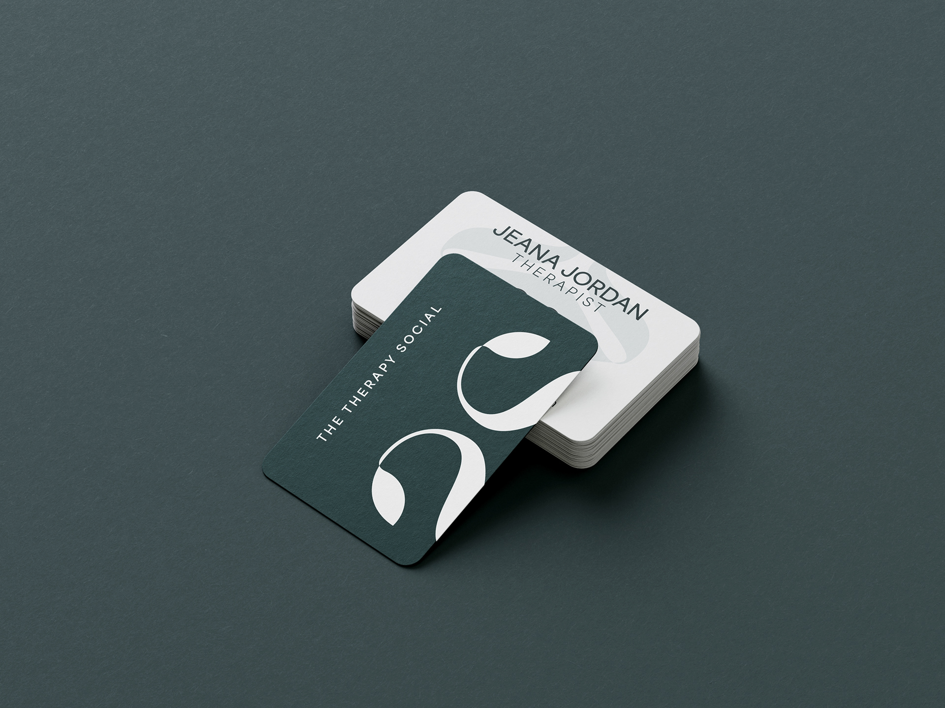 Front of business card