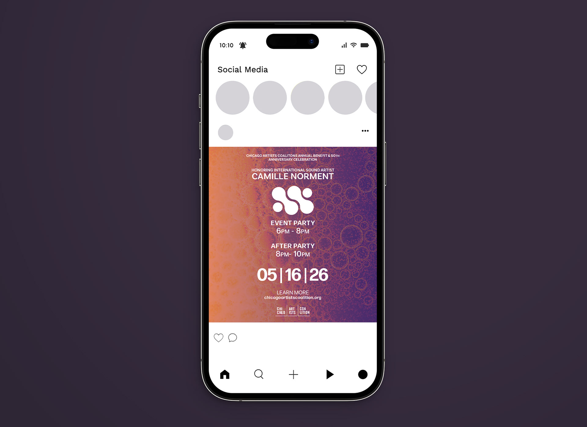 Gala Social Media Post 