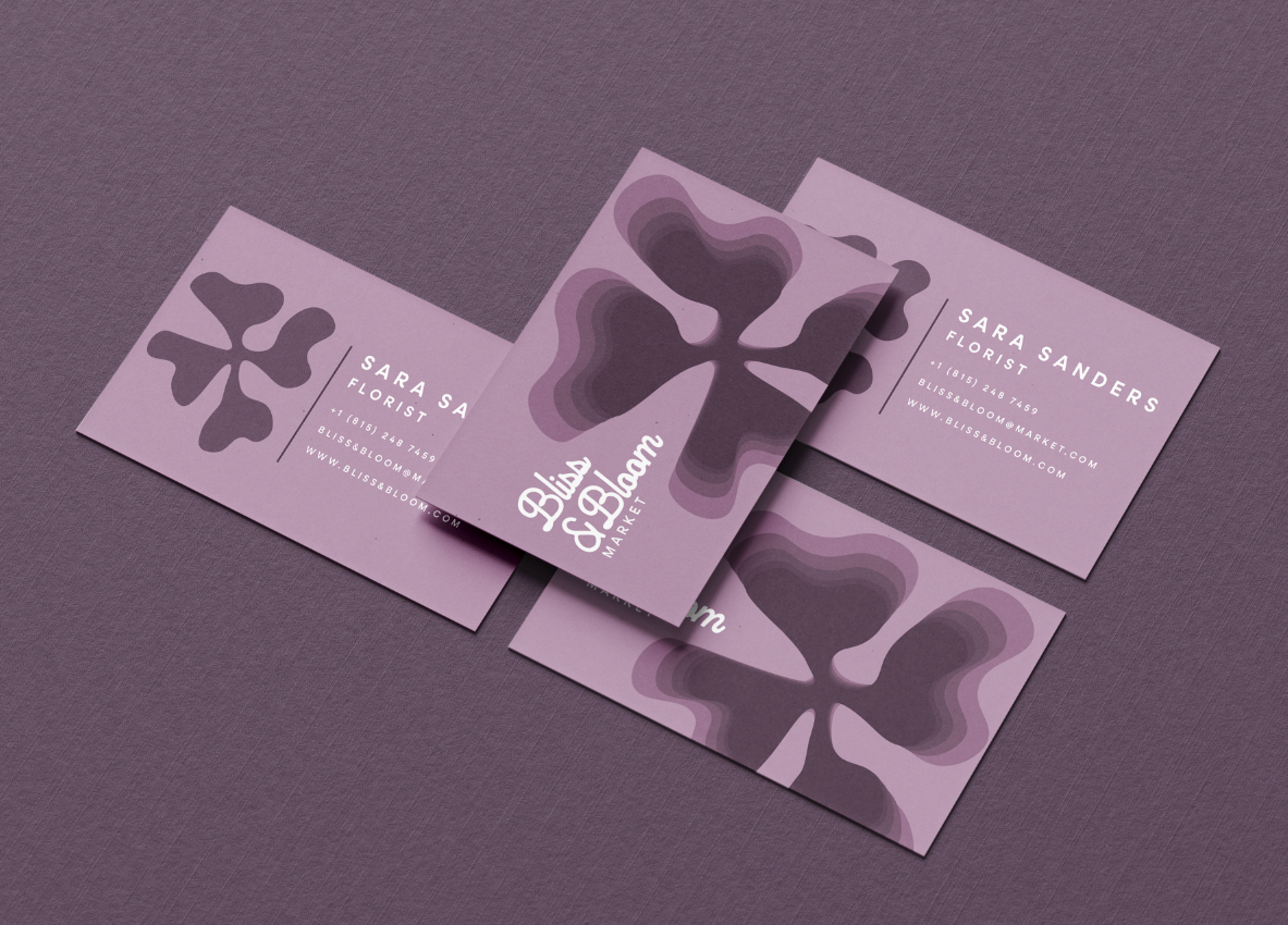 Bliss & Bloom Business Card