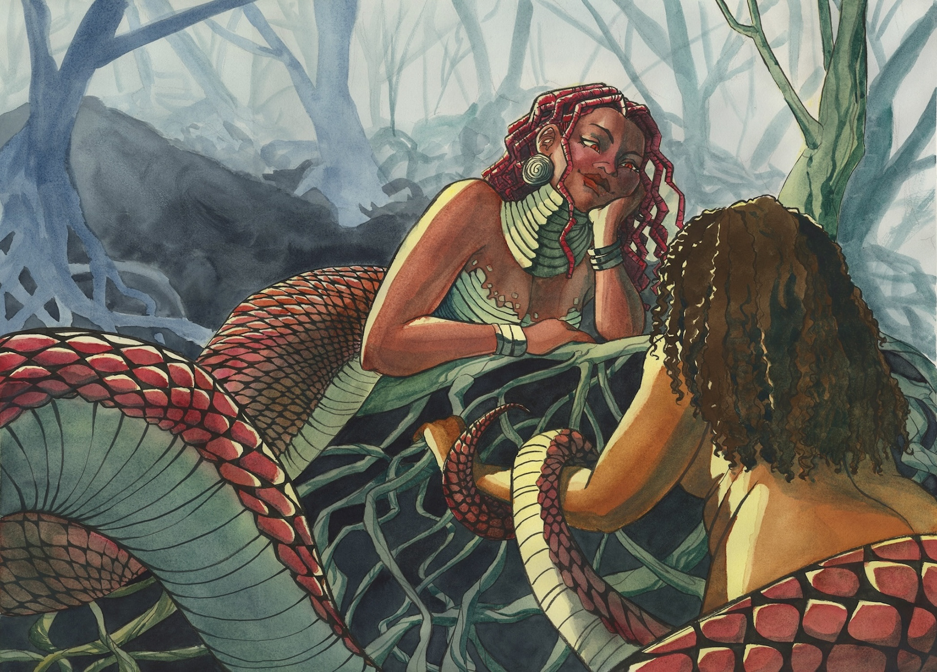 Eve and the Serpent