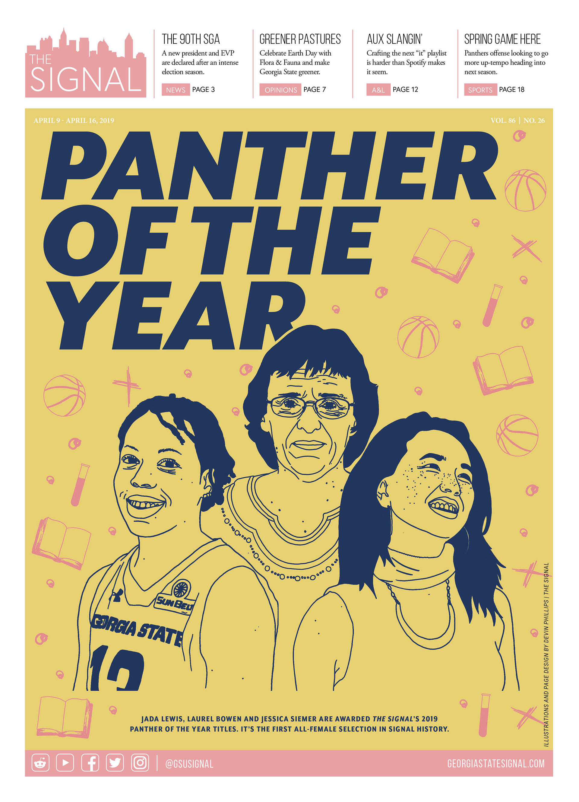 Panther of the Year | Cover