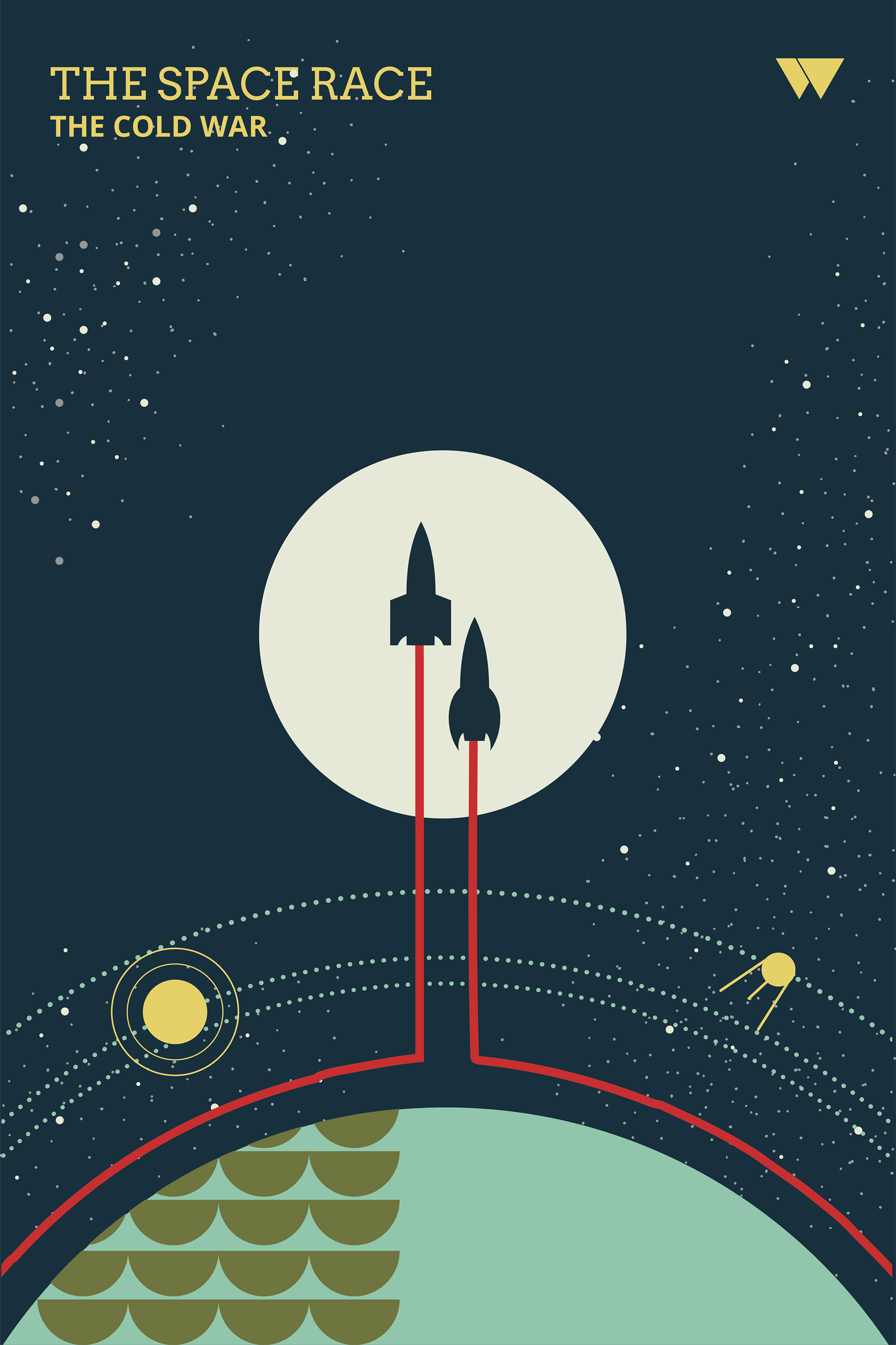 Cold War Curriculum Kit | Space Race Poster