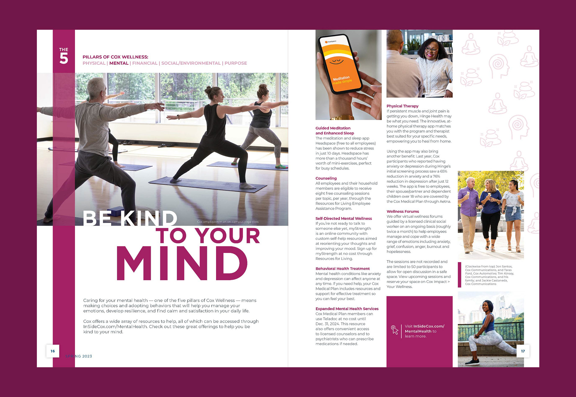 IC Magazine | Spring 2023 | 5 Pillars of Wellness: Mental Wellness