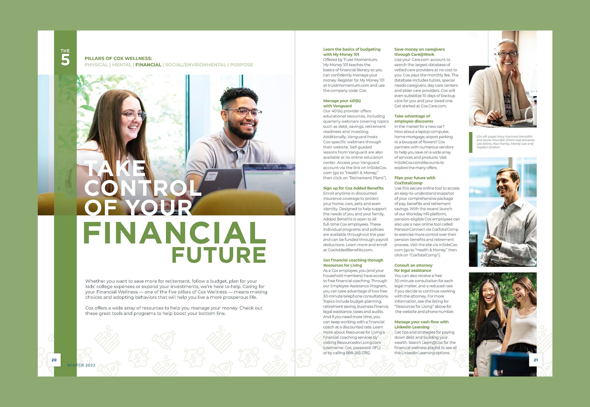 IC Magazine | Winter 2022 | 5 Pillars of Wellness: Financial Wellness