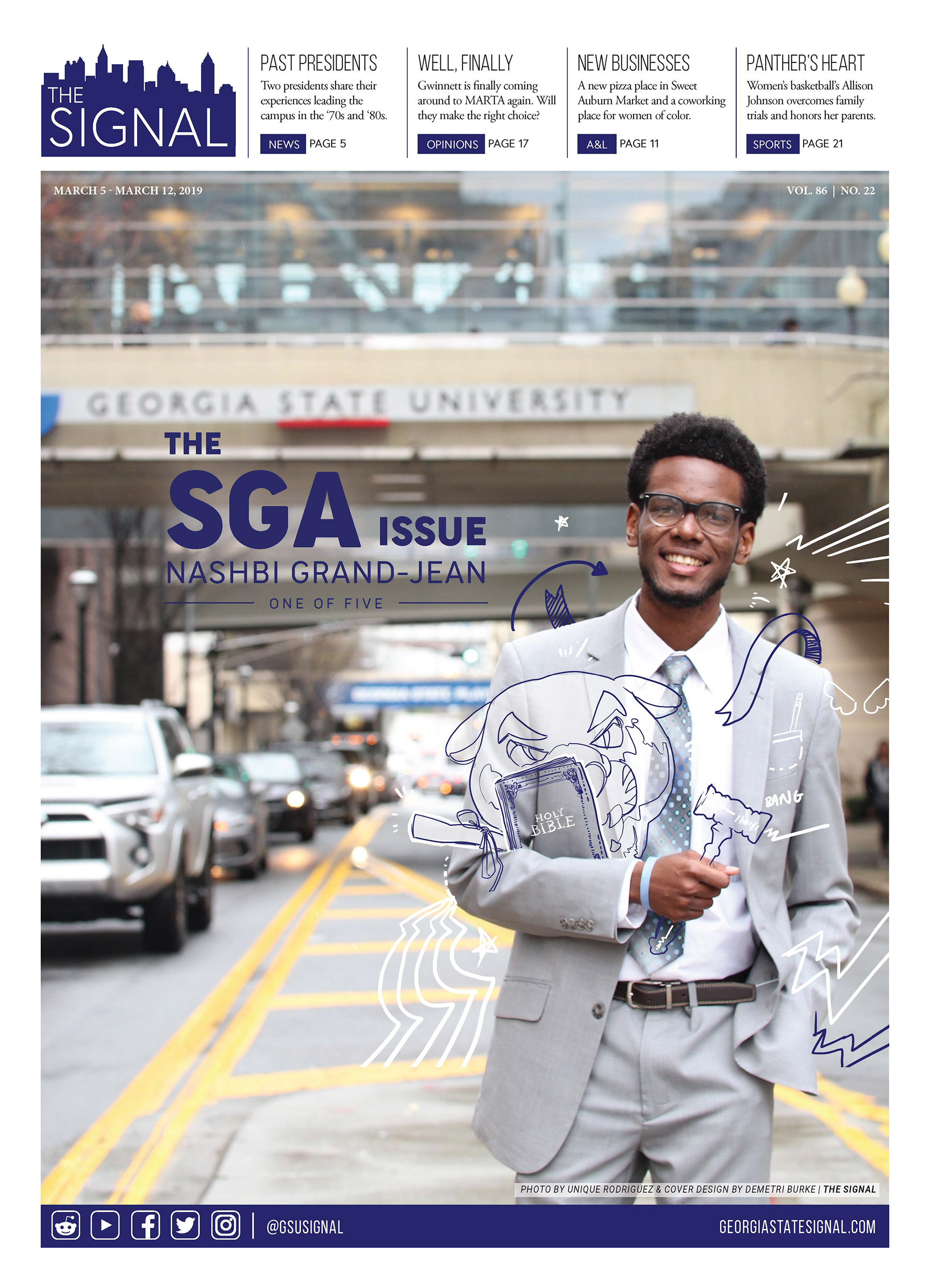 Student Government Association Issue | Cover 4 of 5 | Nashbi Grand-Jean