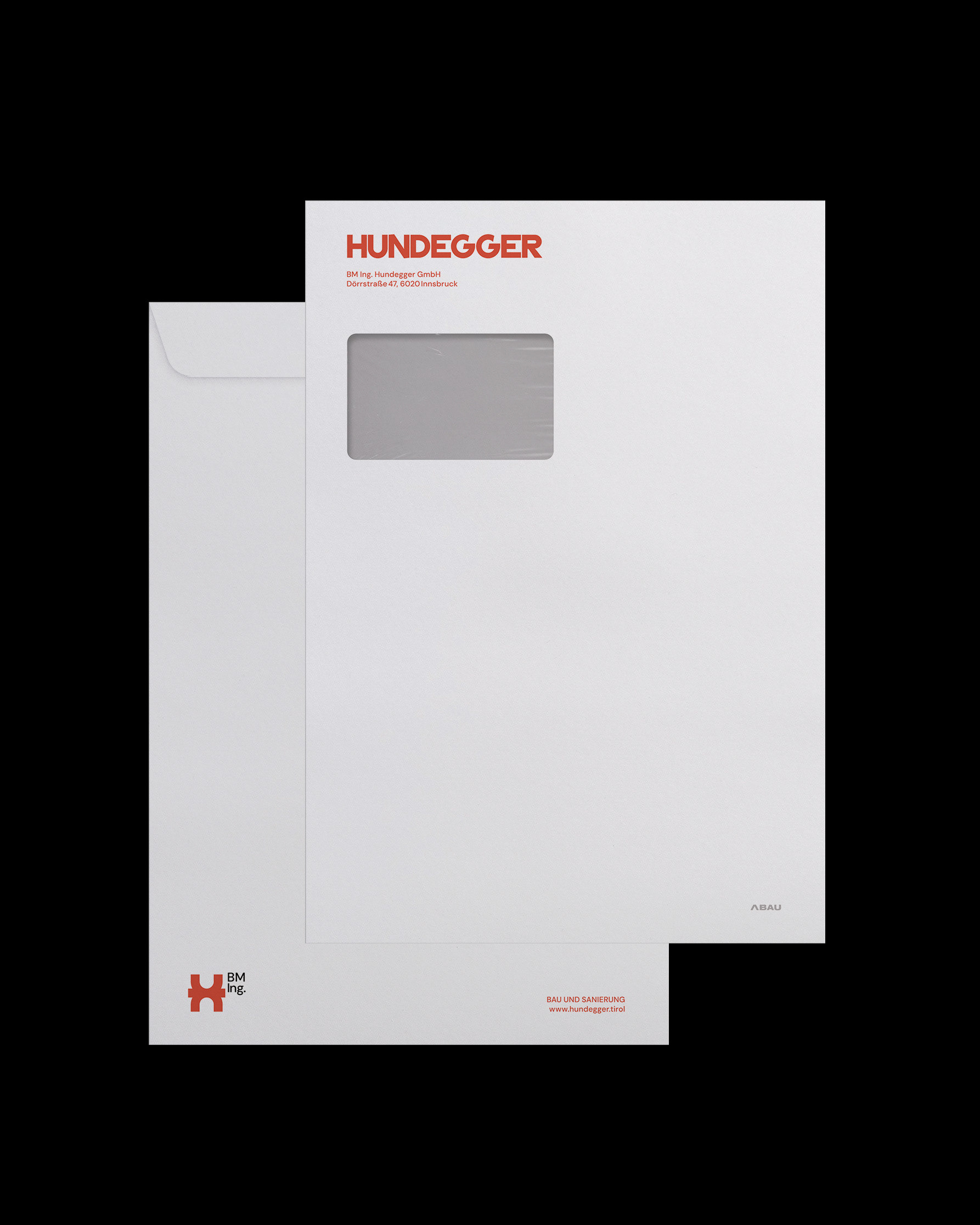 Baumeister Ing. Hundegger Innsbruck branding