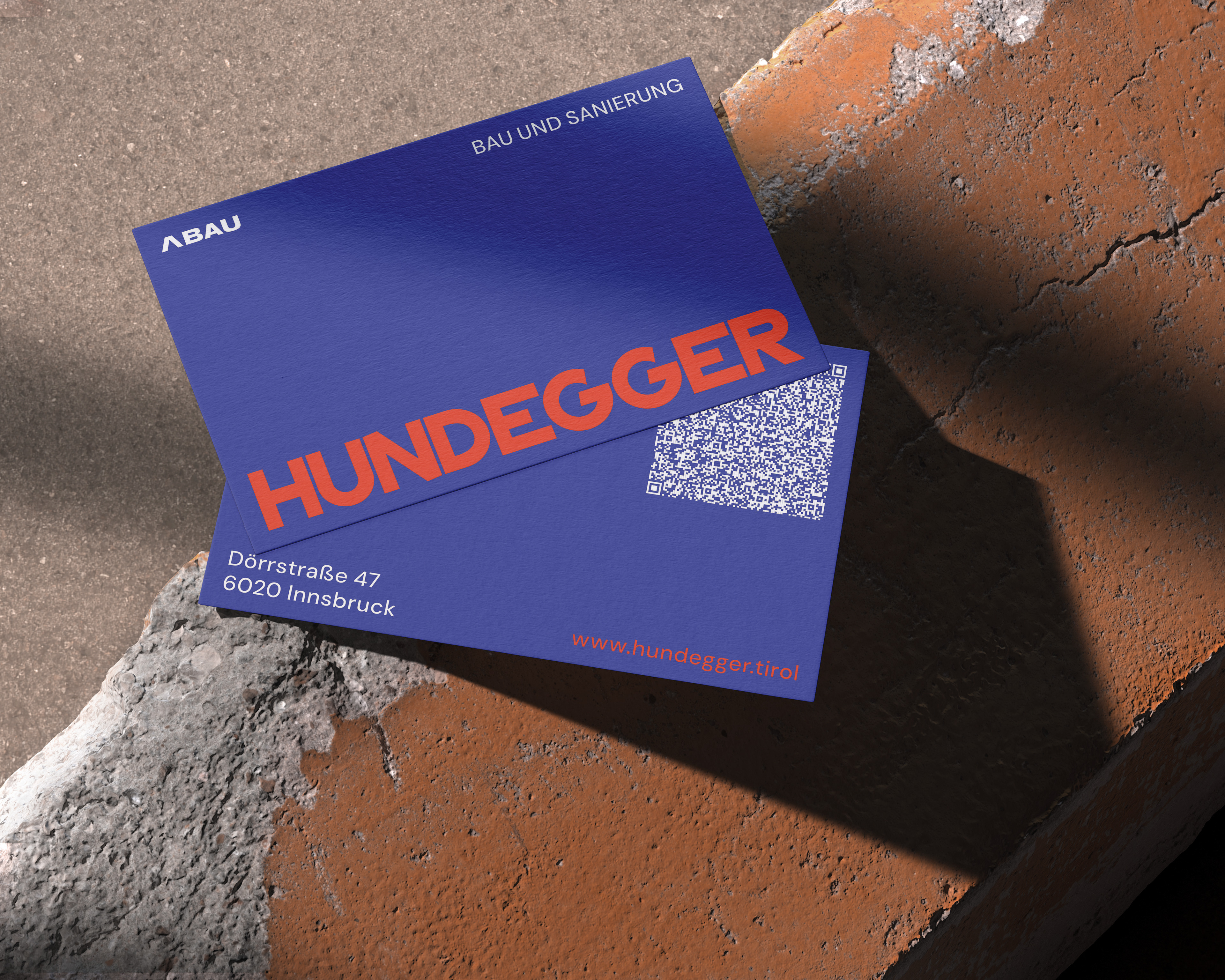 Baumeister Ing. Hundegger Innsbruck branding