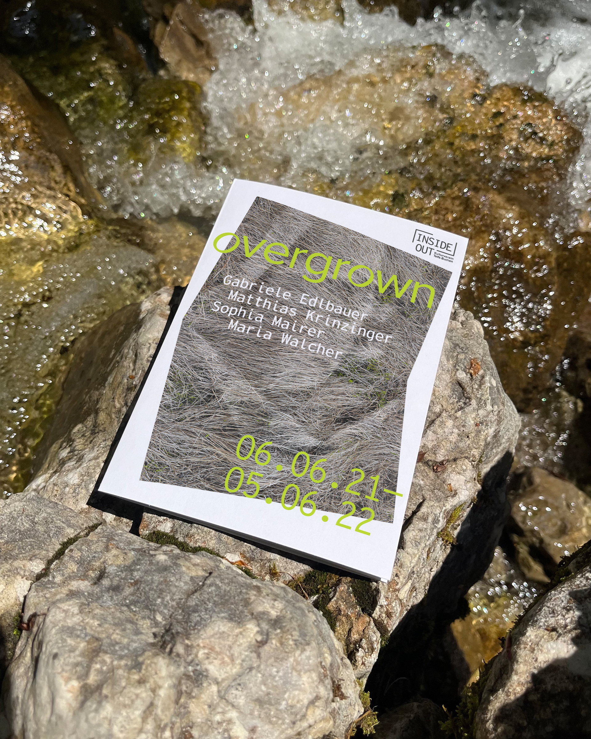 overgrown ausstellung buchen telfs