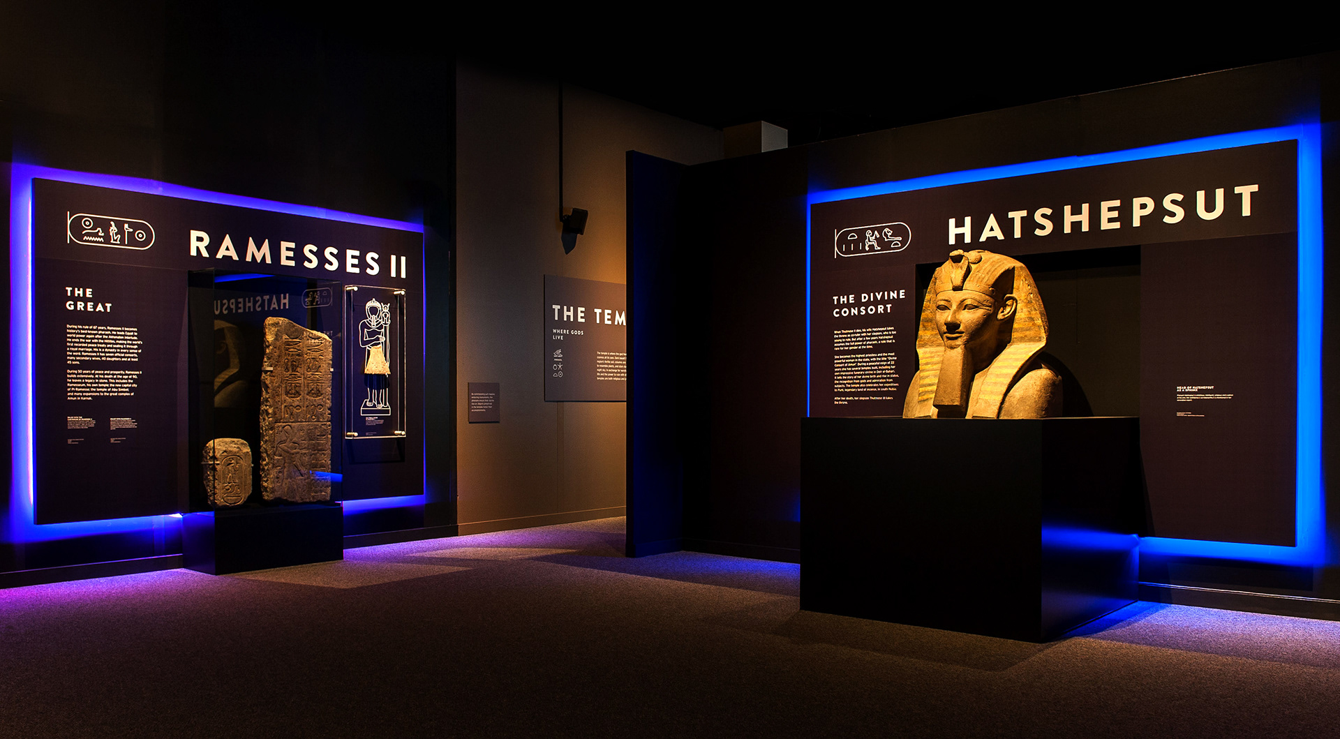 Egypt touring exhibition design