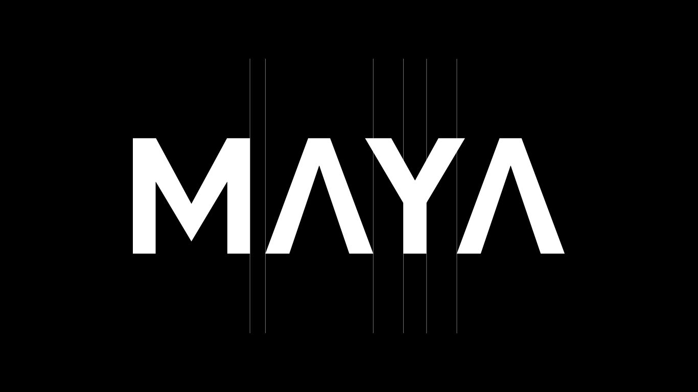Maya exhibition logo design