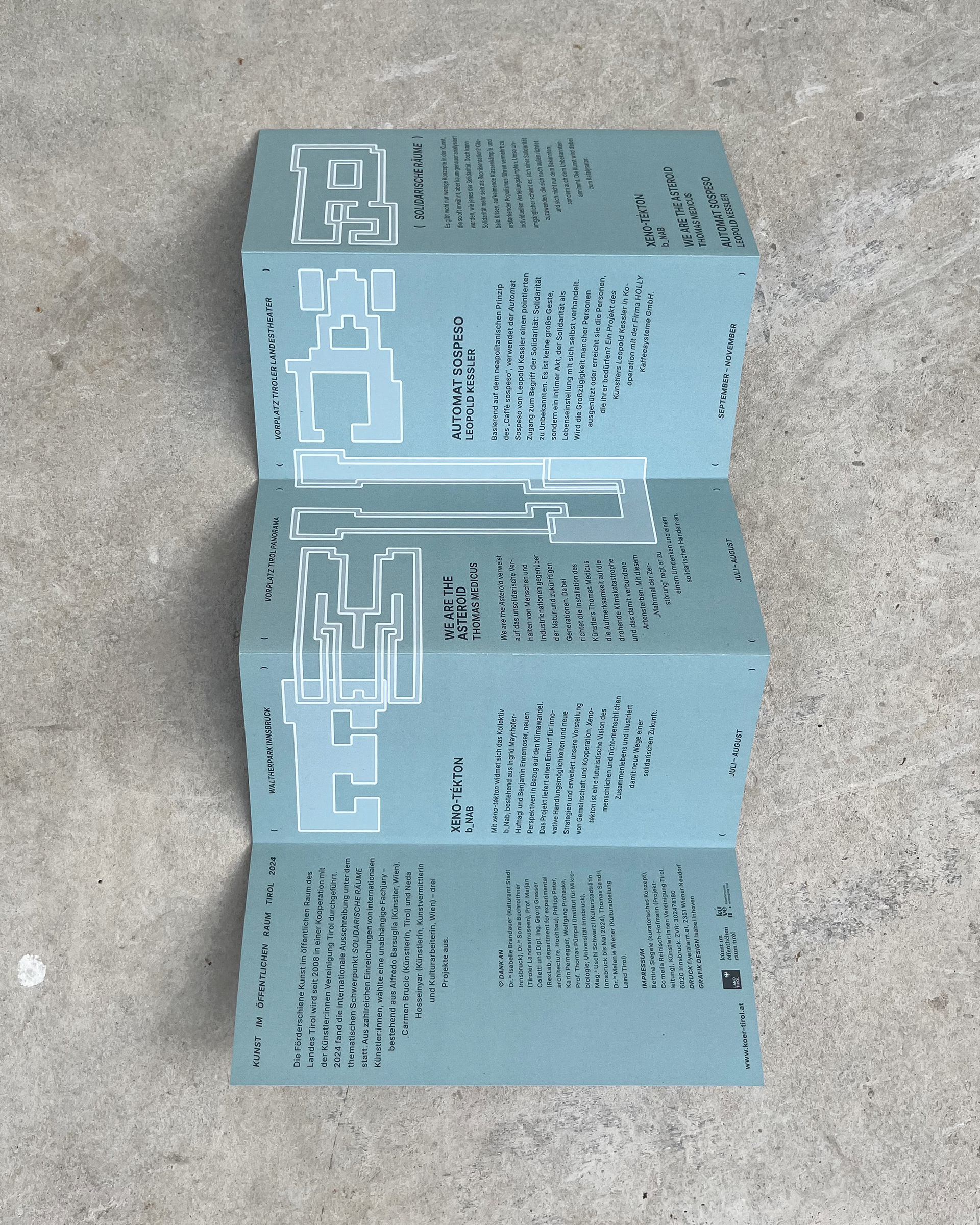 Visual identity system for KÖR 24, including event poster, flyer and digital invitations with experimental graphic design for an international art audience.