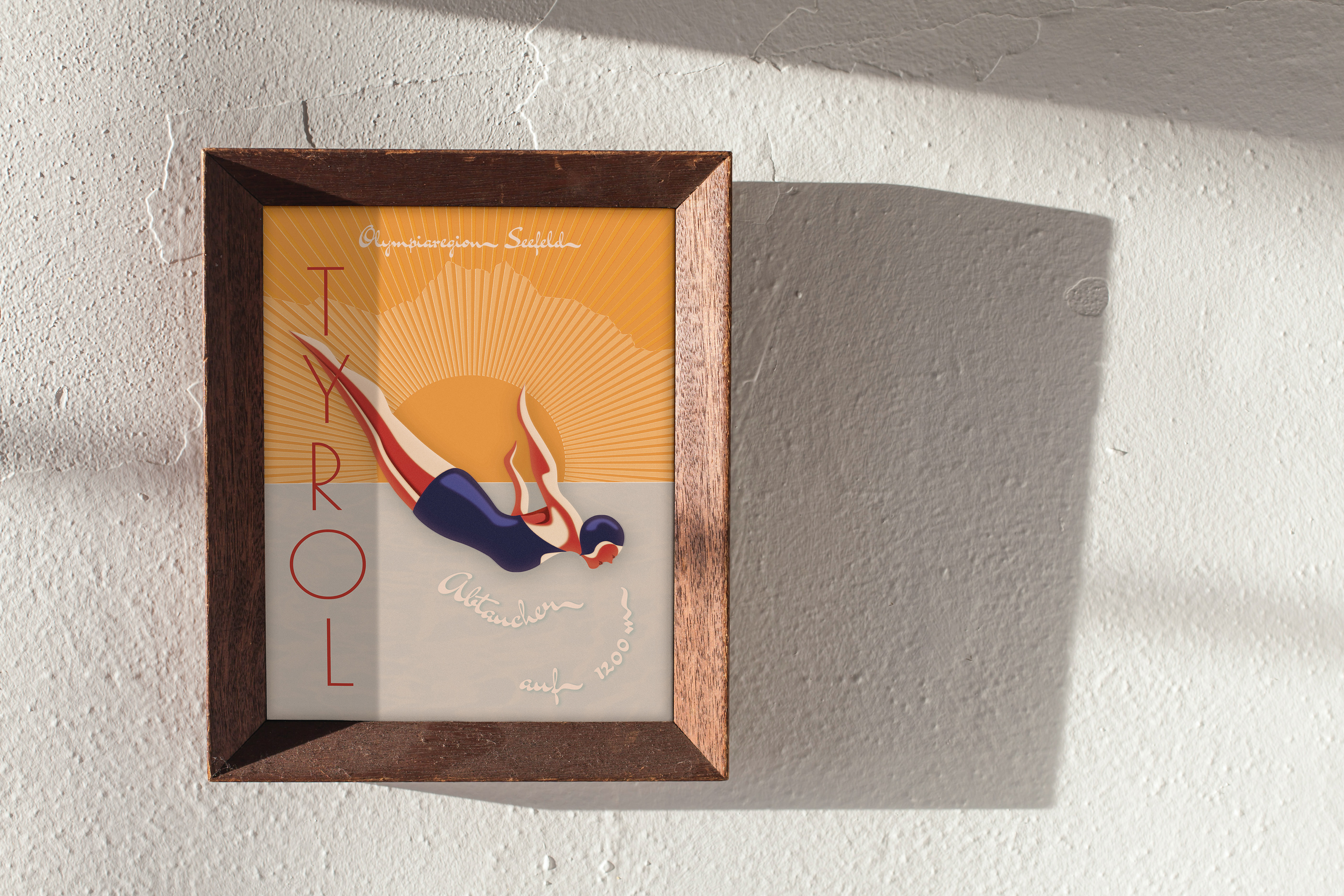 retro poster design and illustration