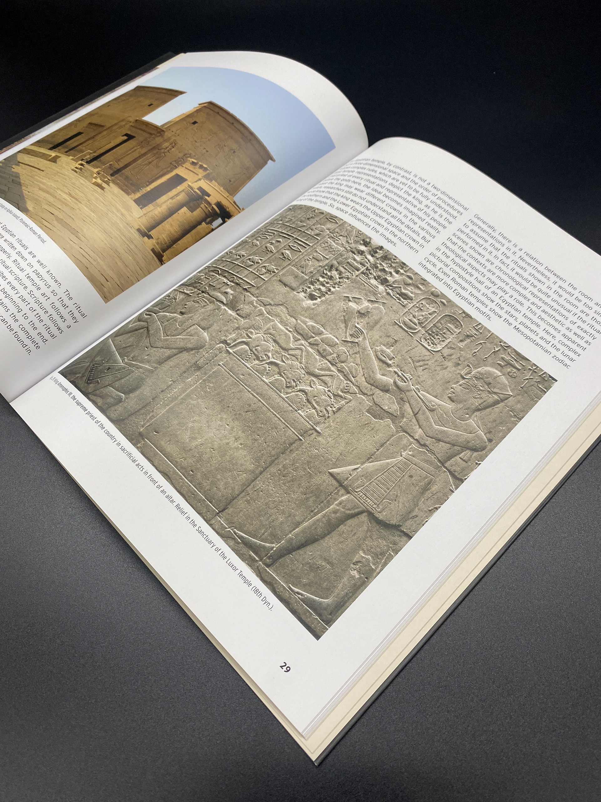 Egypt touring exhibition book design