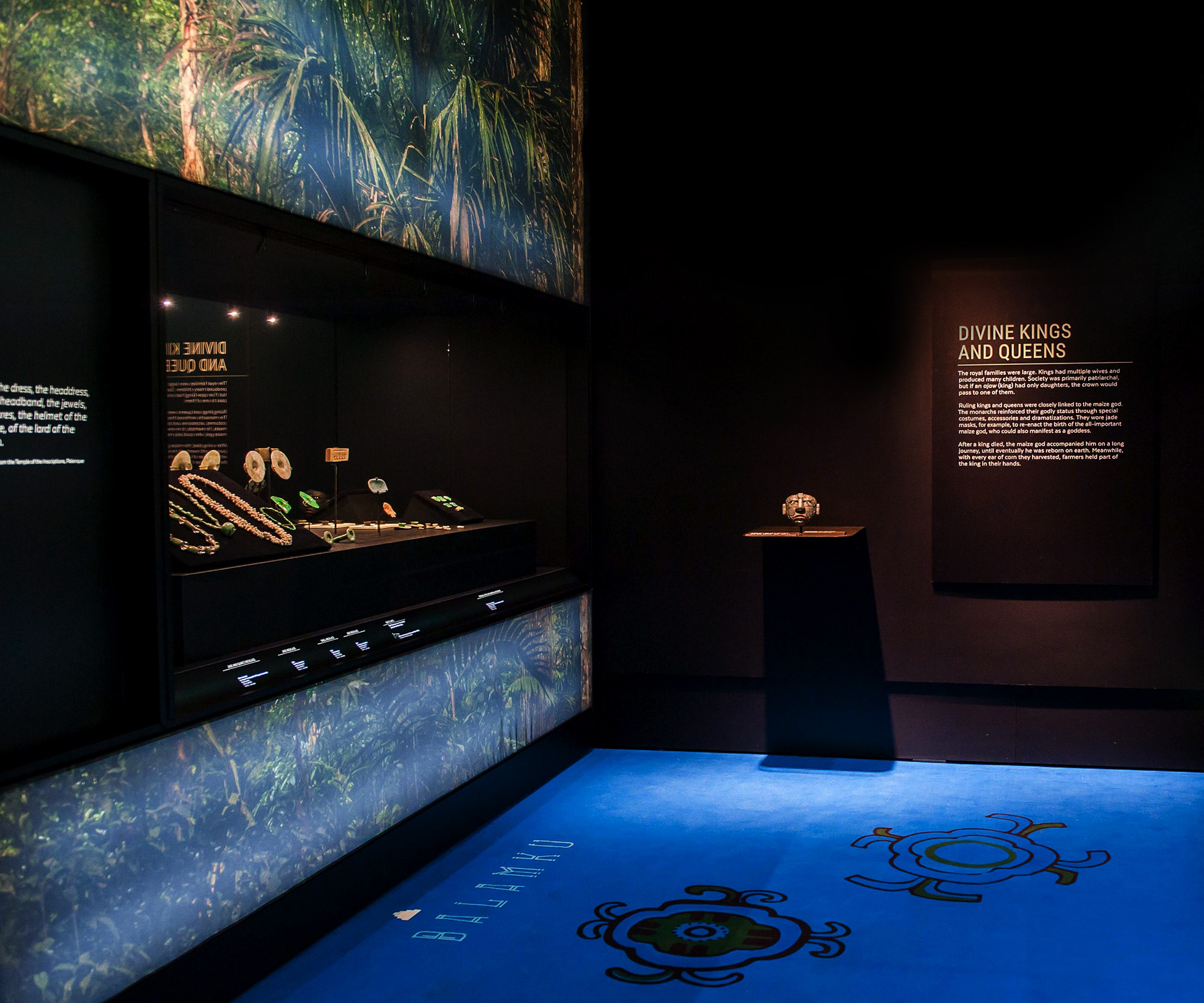 Maya exhibition design