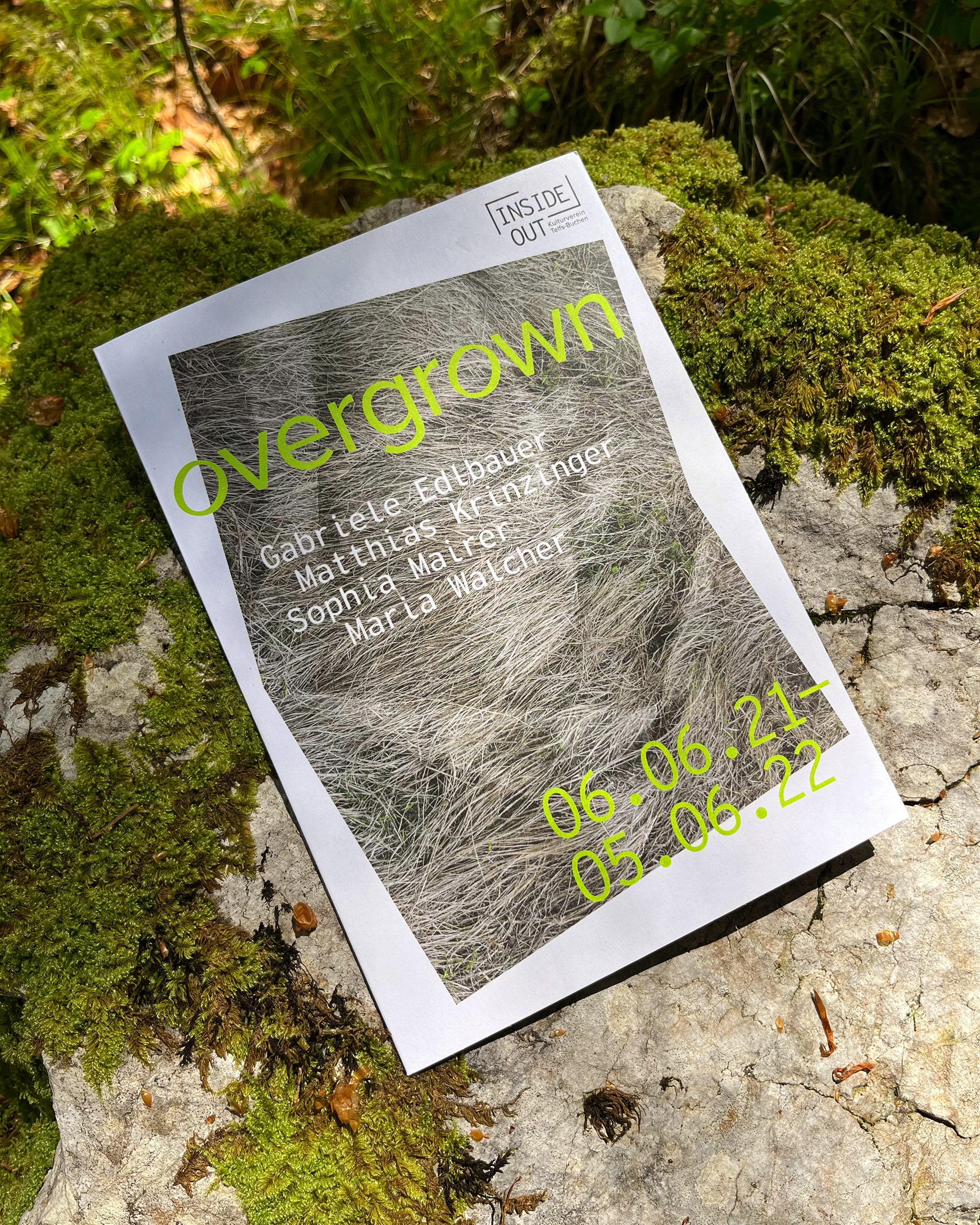 overgrown outdoor ausstellung buchen telfs