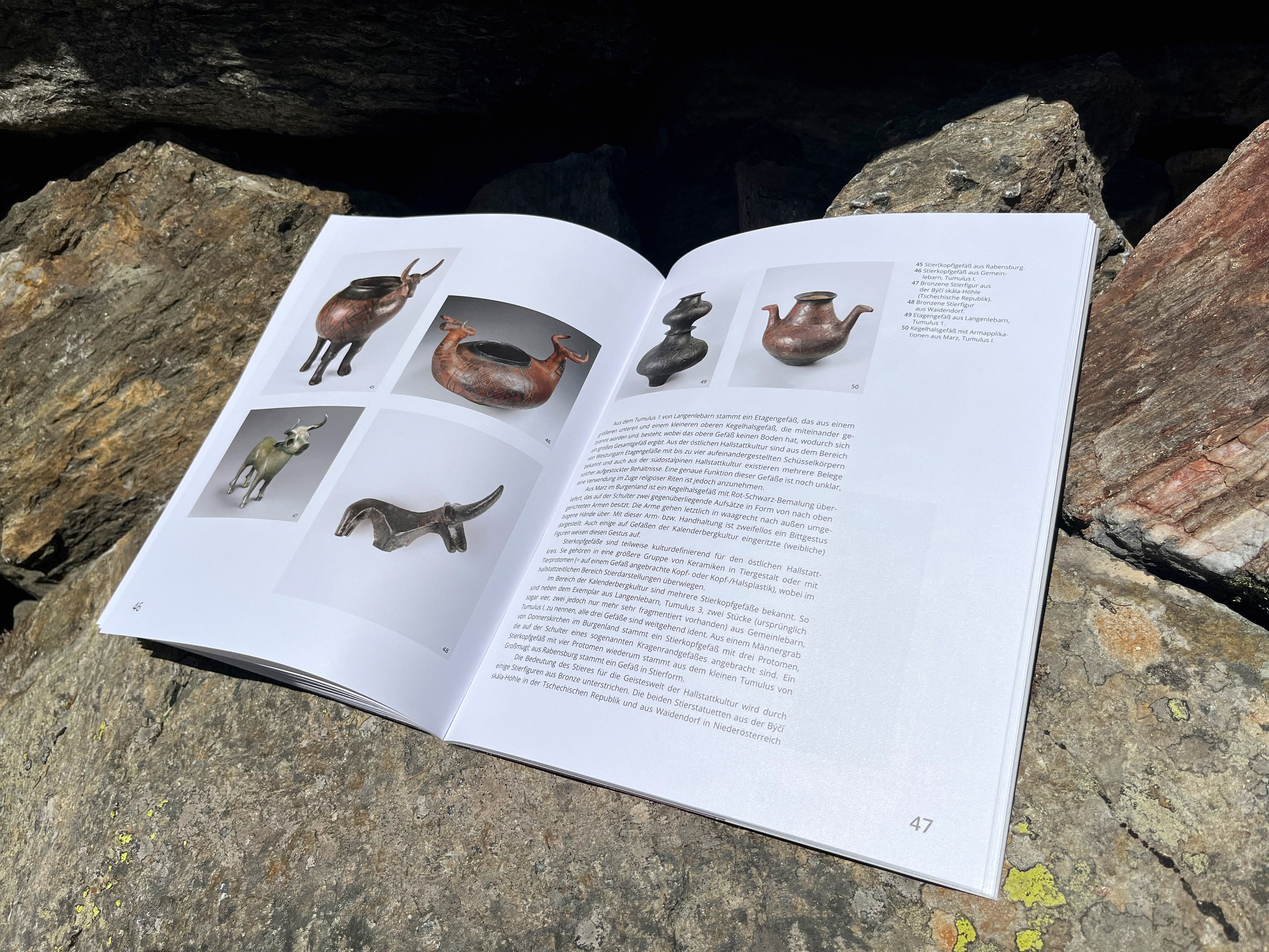 Hallstatt culture exhibition book Natural History Museum Vienna