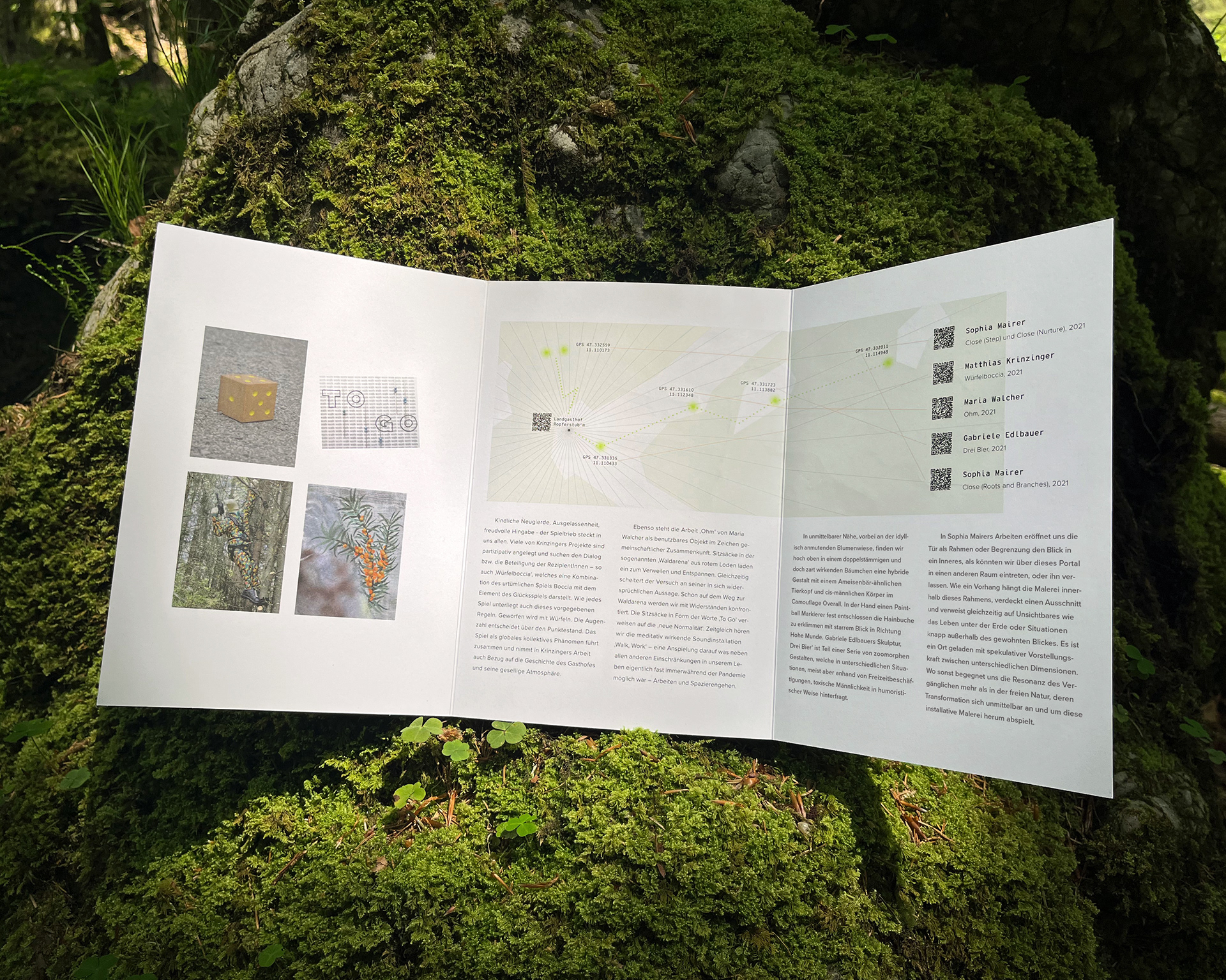 overgrown ausstellung buchen telfs
