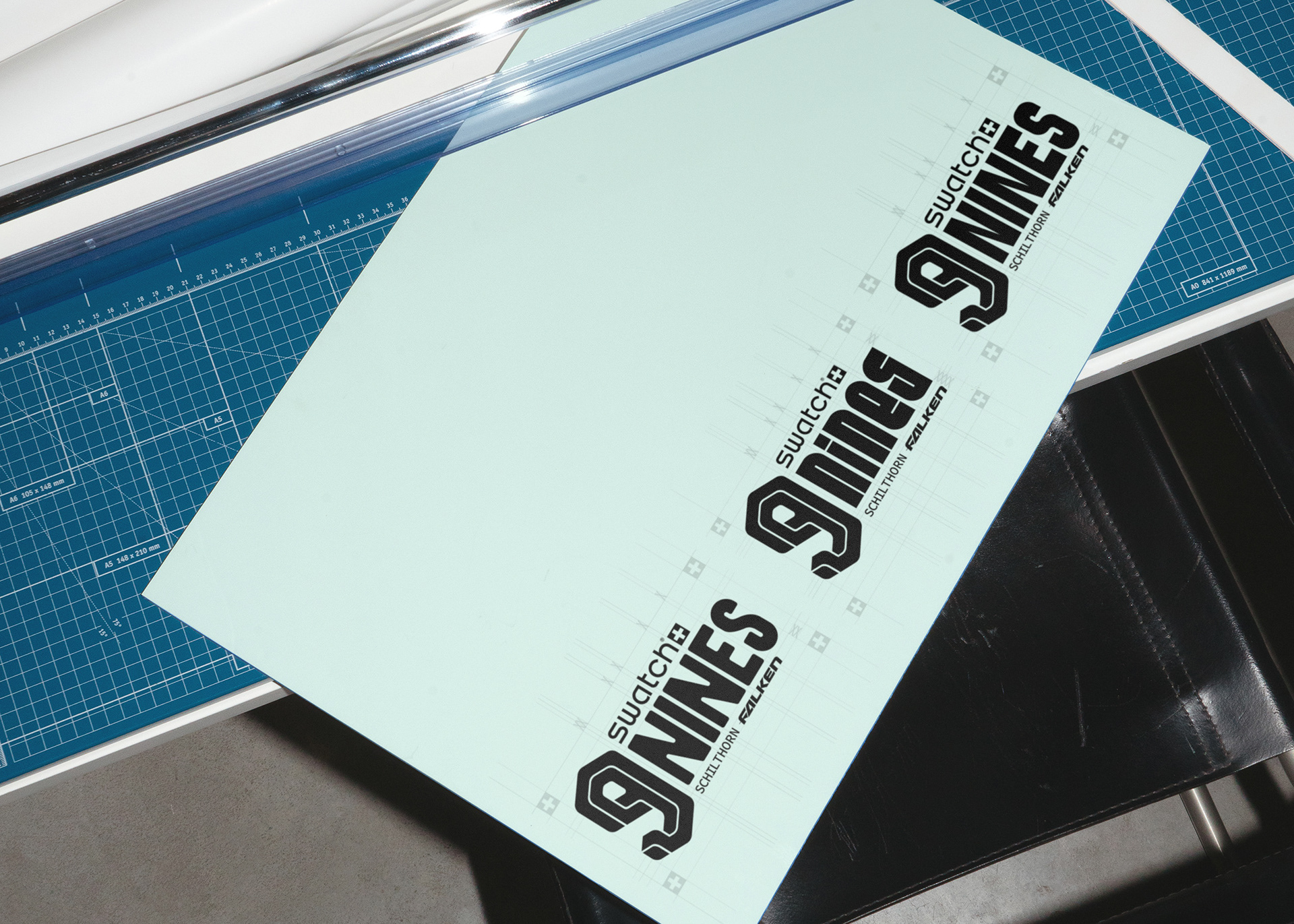 Swatch Nines event logo design
