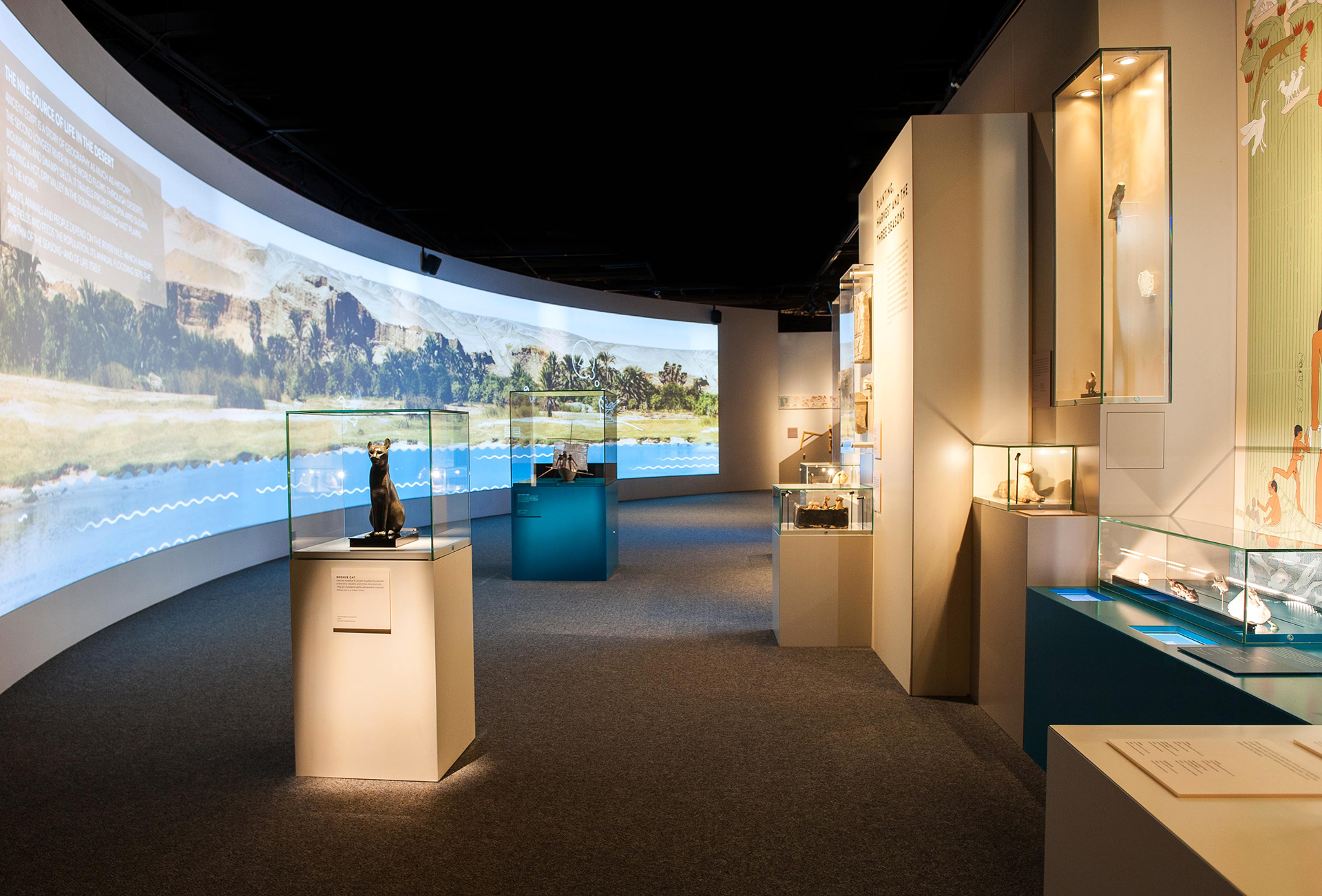 Egypt touring exhibition design
