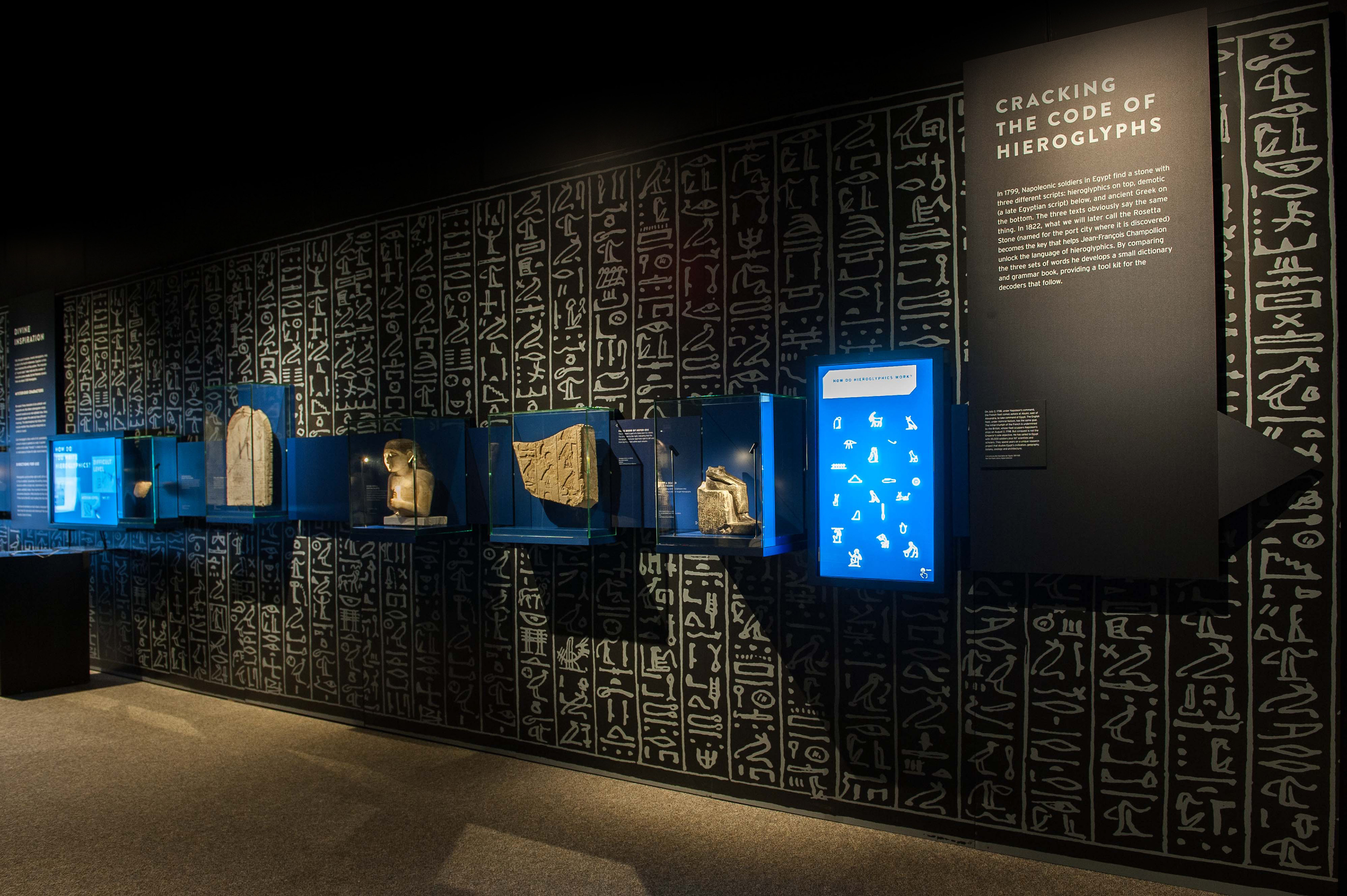 Egypt touring exhibition design