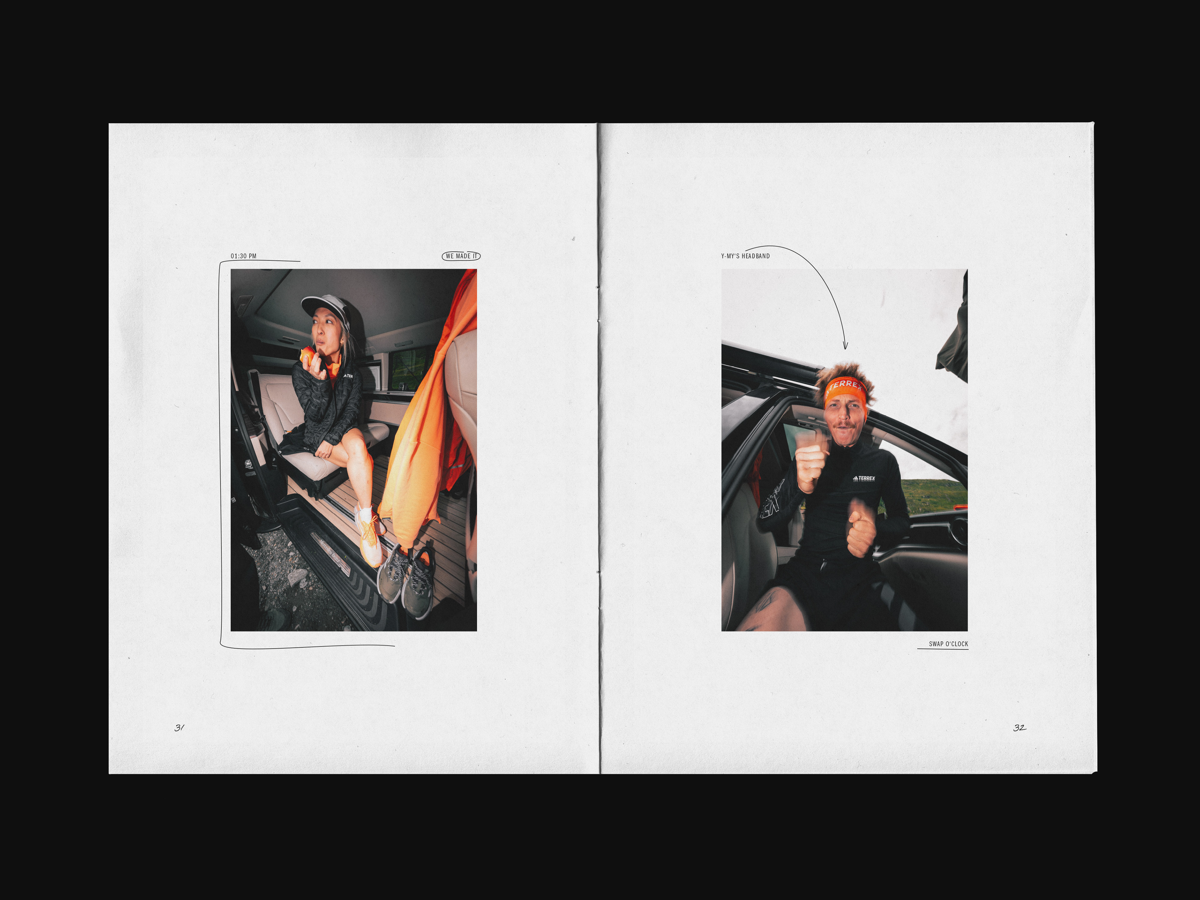 adidas terrex FW 24 lookbook design