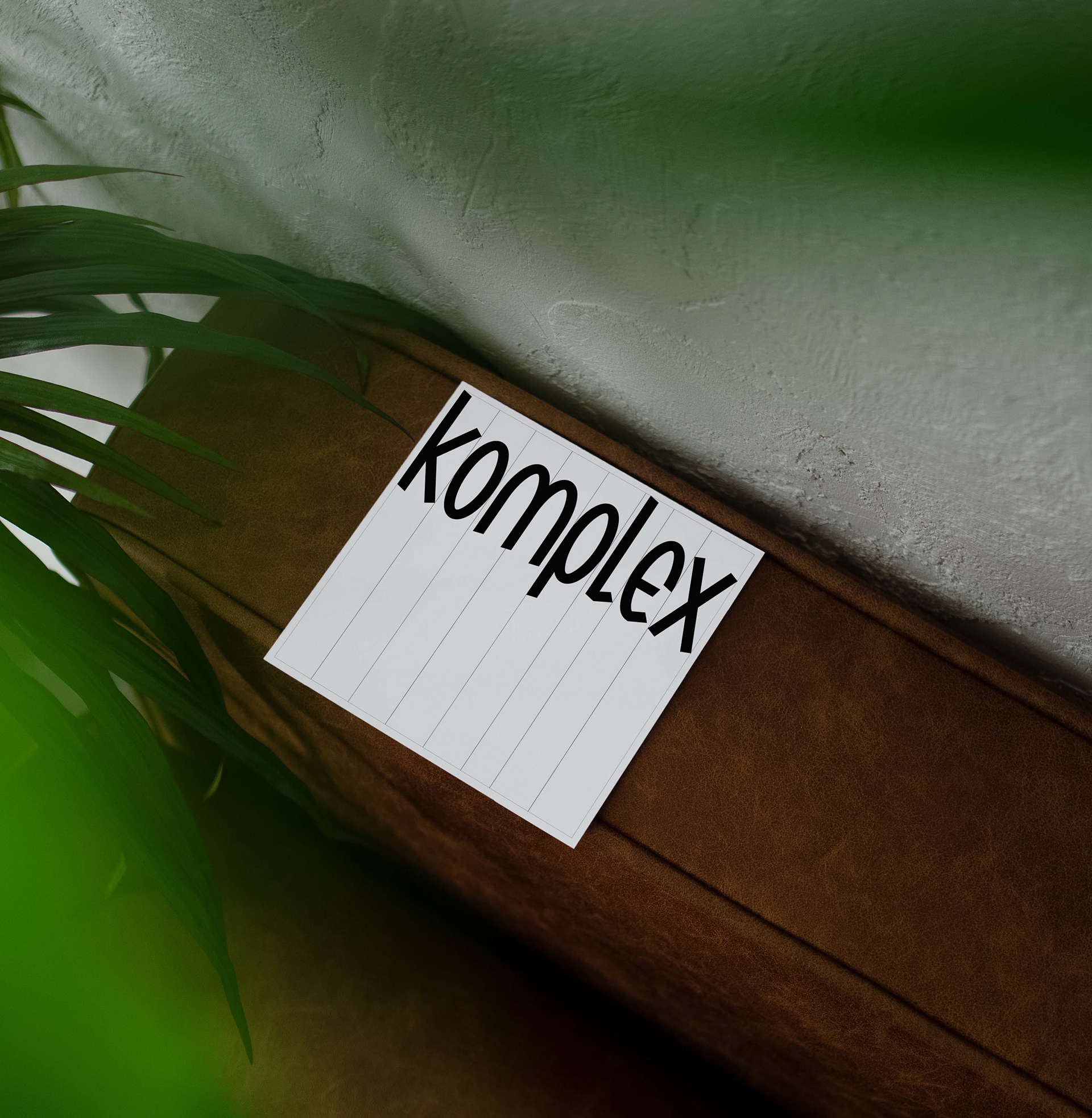 komplex kulturmagazin logo design