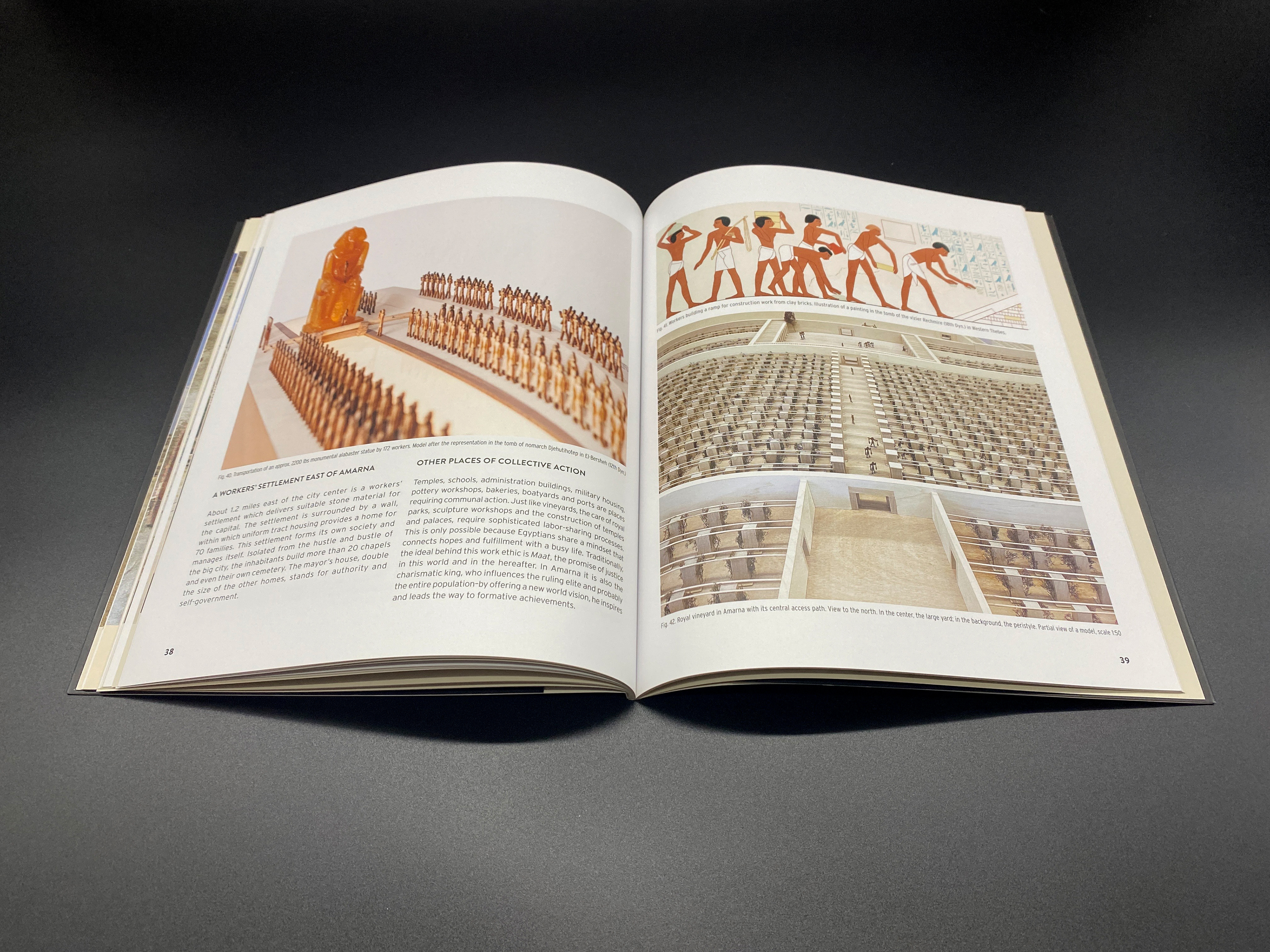 Egypt touring exhibition book design