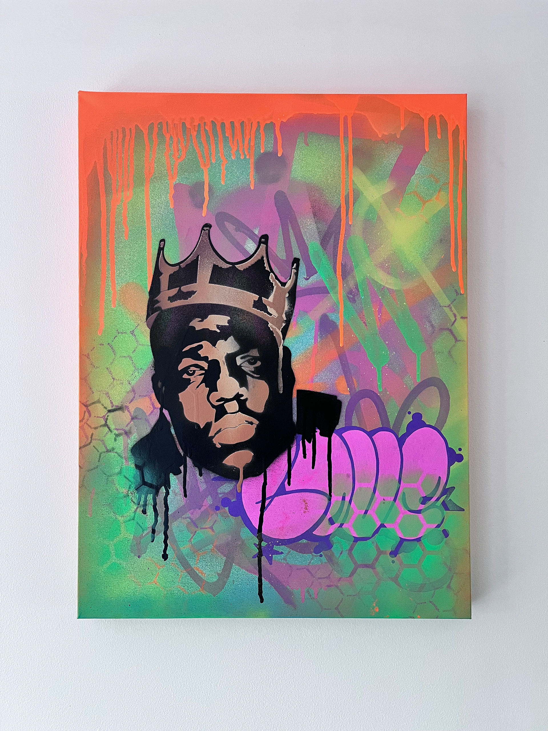 For Sale - BIG Love- Aerosol Art Original Canvas - £240