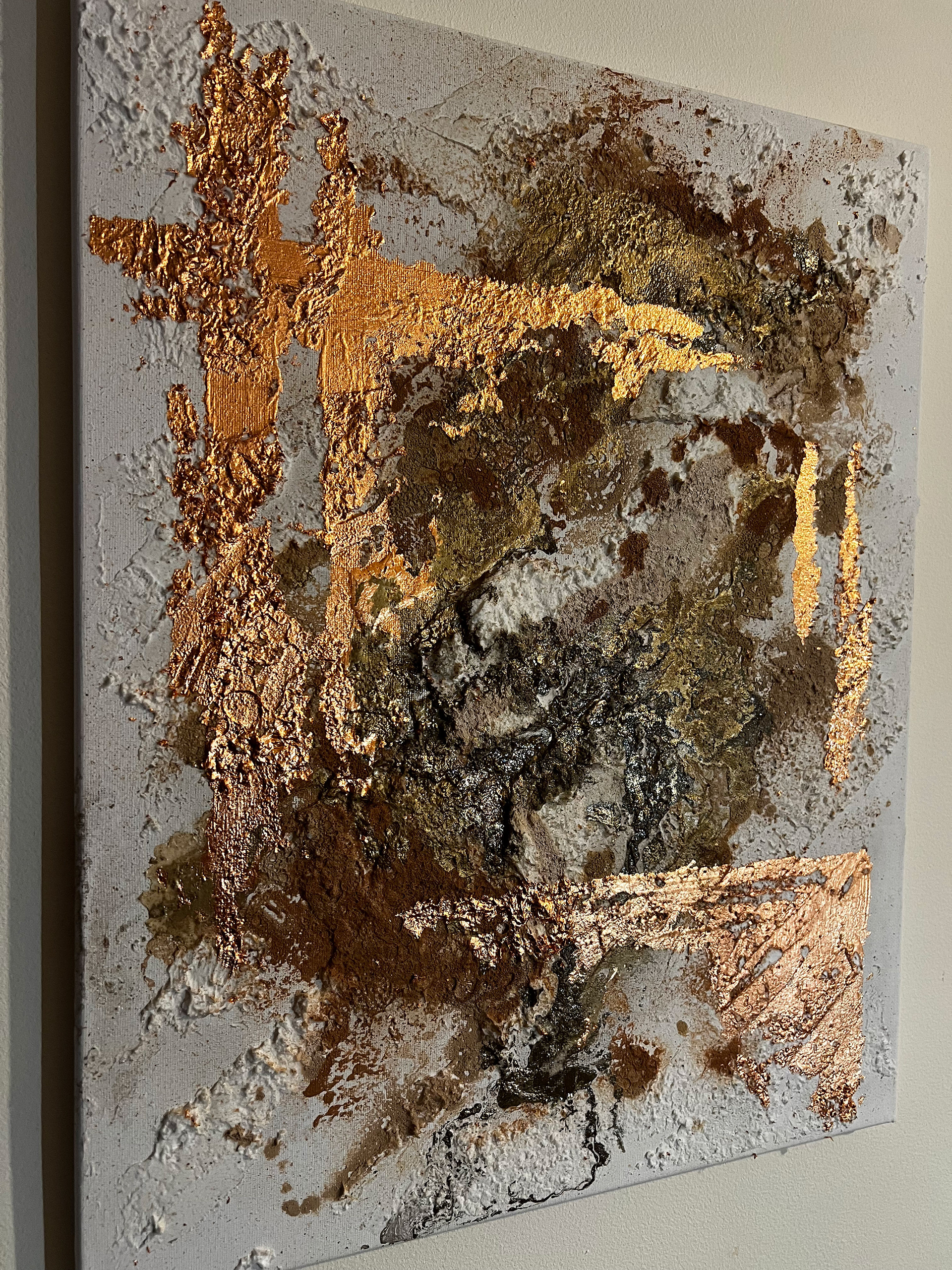 For Sale - £290 - Metallic Glam - 40x50cm