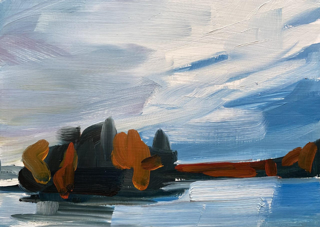 Change, A Little Bit of Everything, oil on board, 5 X 7", Status: in private collection