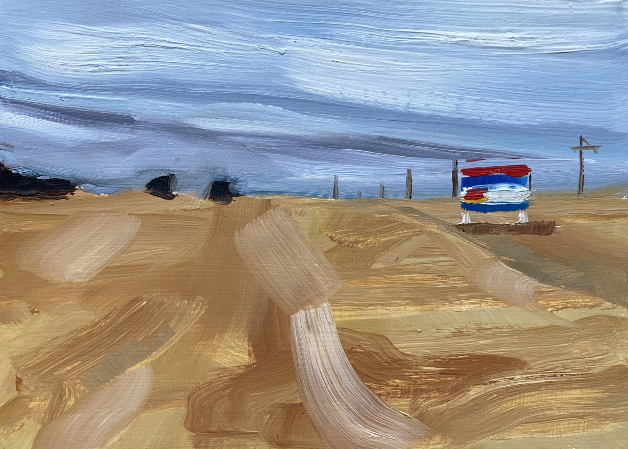 Prairie, A Little Bit of Everything, oil on board, 5 X 7", 2014