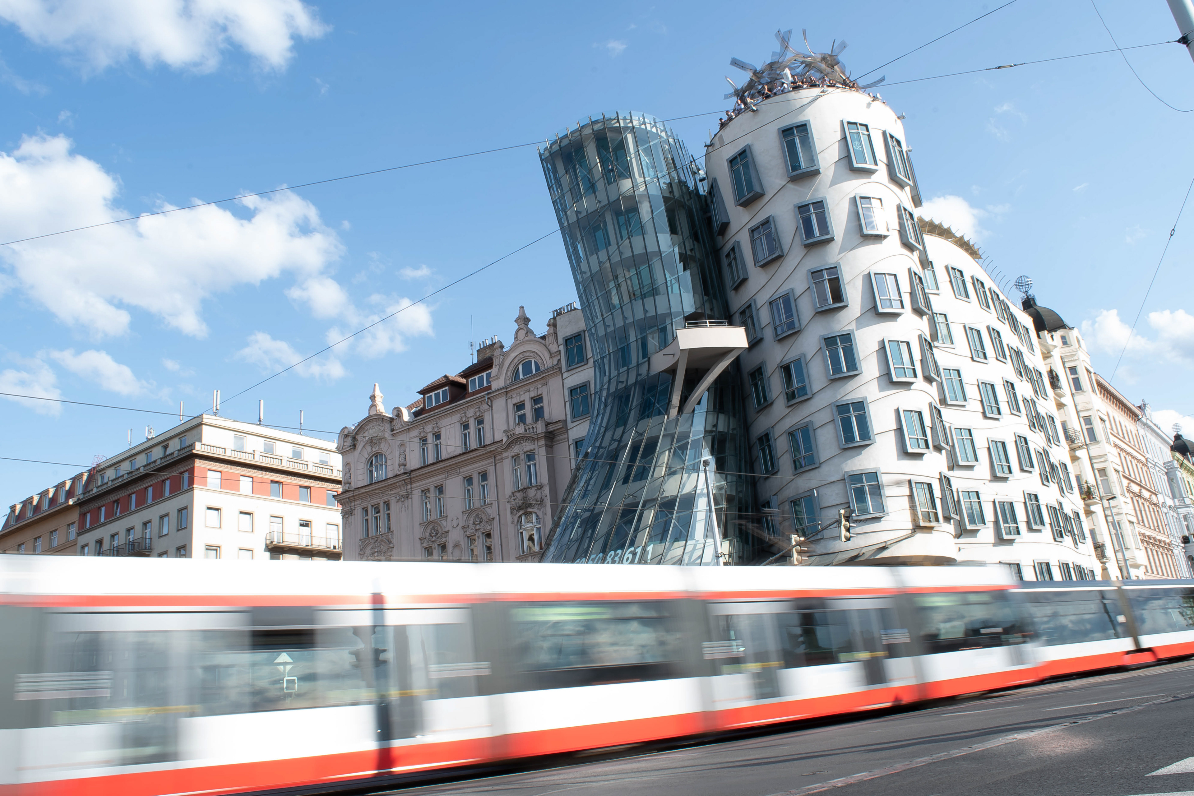 Maison dansante, Prague, août 2018