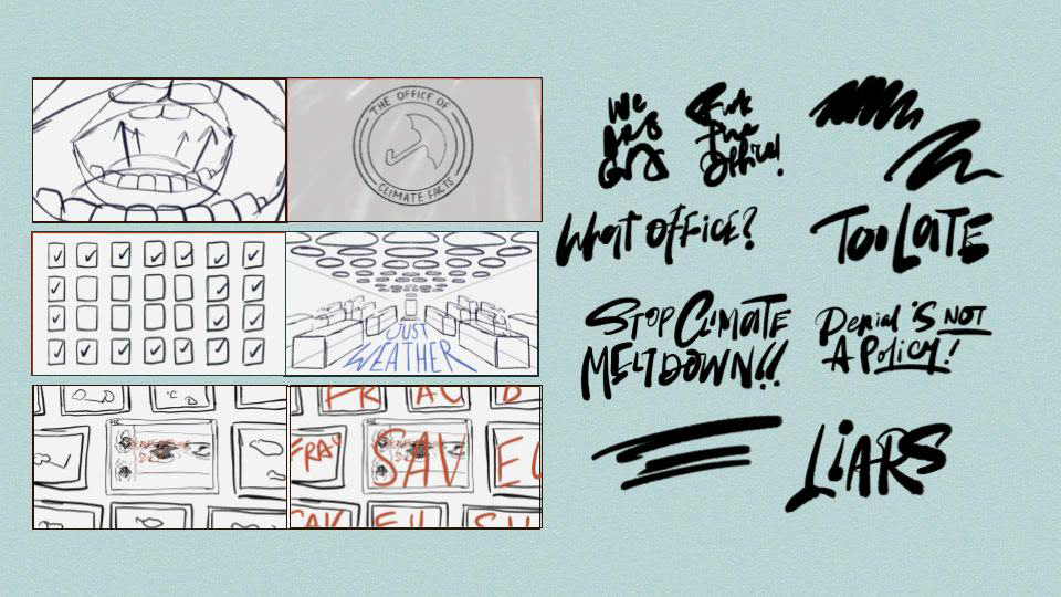Sketches and Lettering (Procreate)