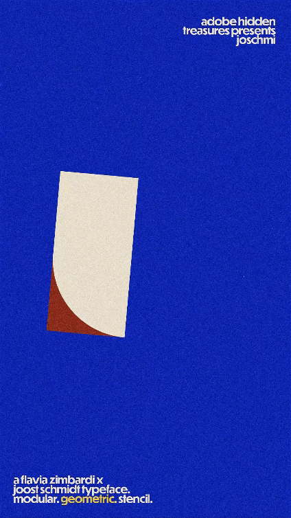 Joschimi Typeface Poster