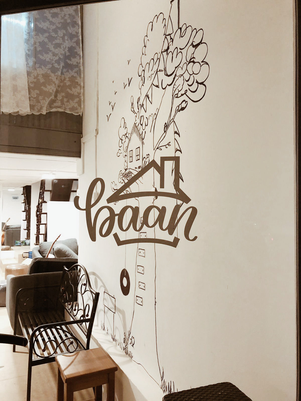 2020 (Logo for Baan Cafe(