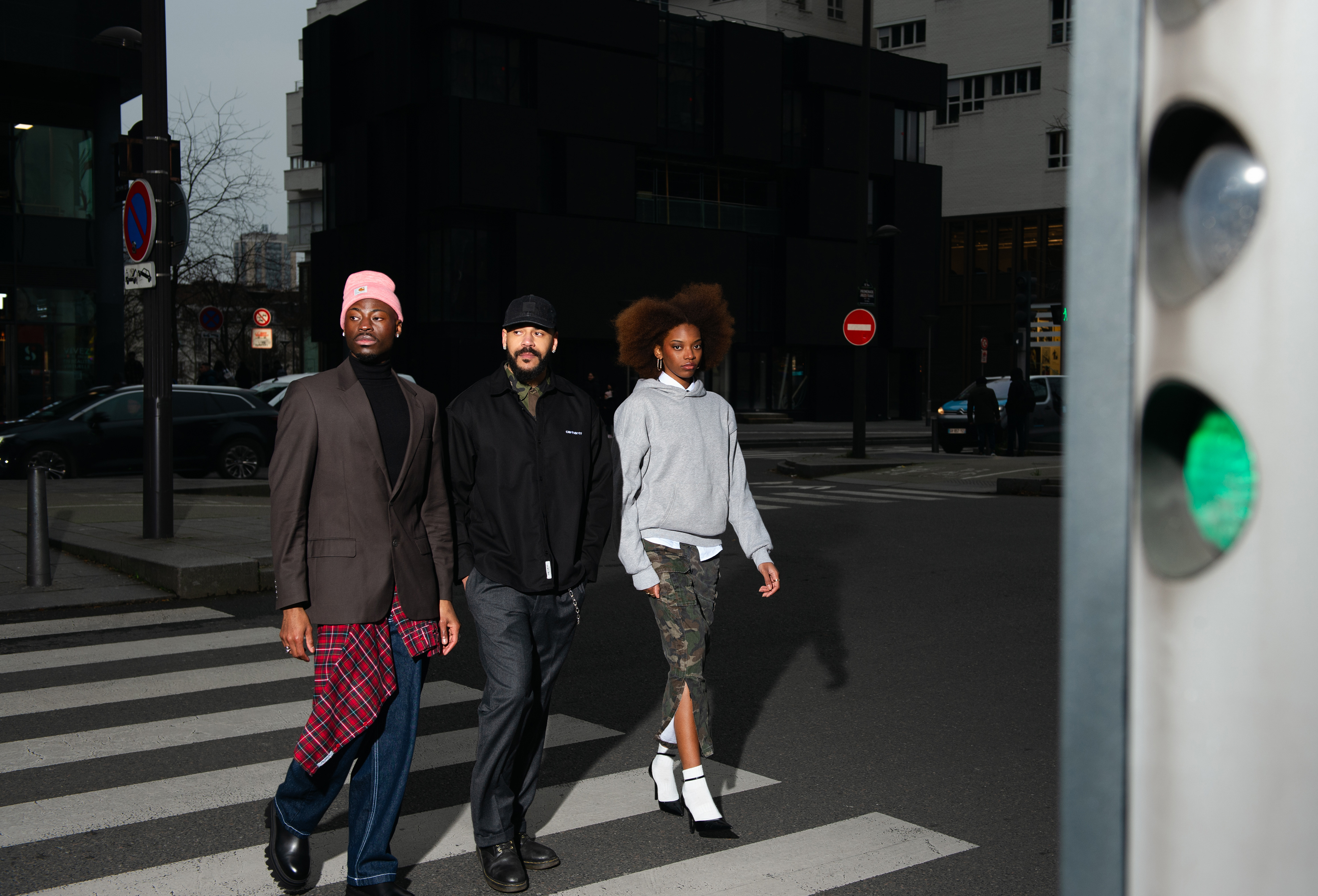Models : Chanice Cardoville, Seckna Fofana, Dylan Louhoungou Photo : Jim Browski D.A & Styling : @mahelie_l