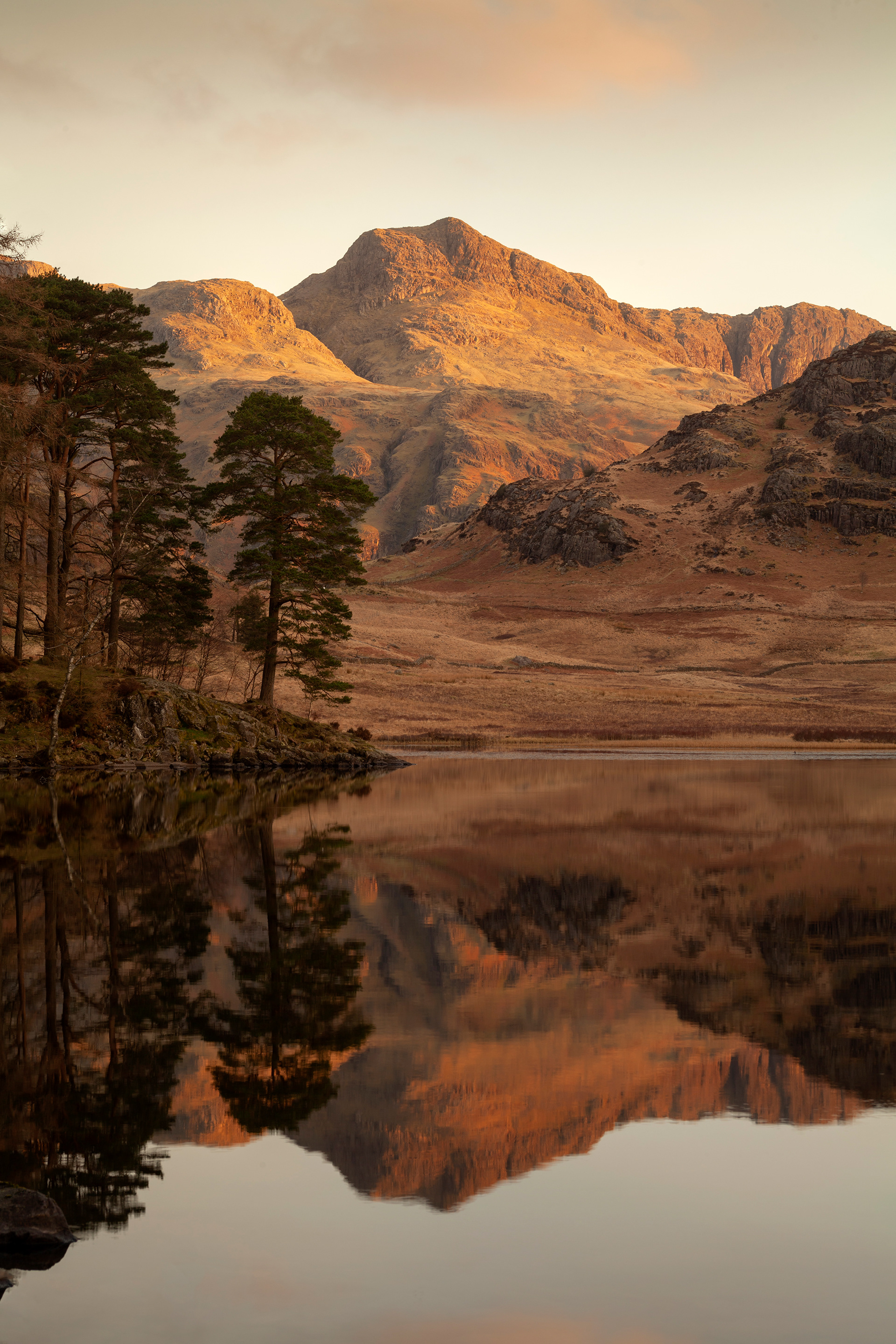 Langdales From Blea Tarn