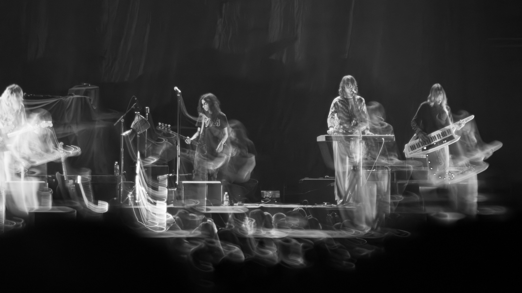 Geese opening for Greta Van Fleet at PPG Paints Arena on May 18, 2024.