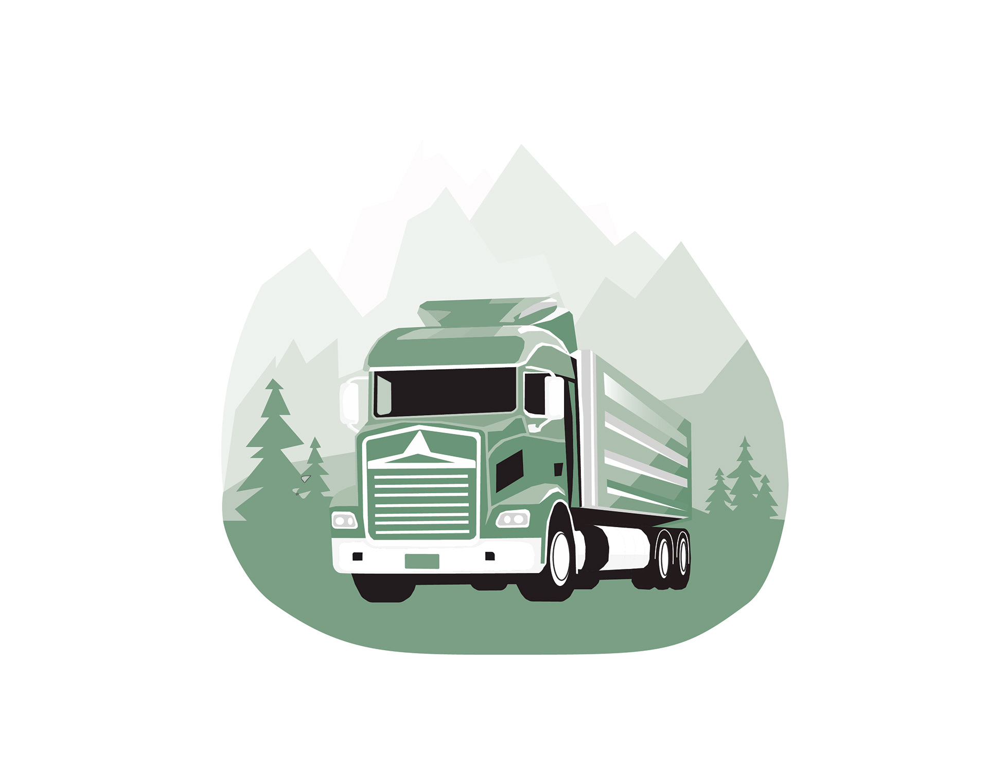 Logo for Trucking Company
