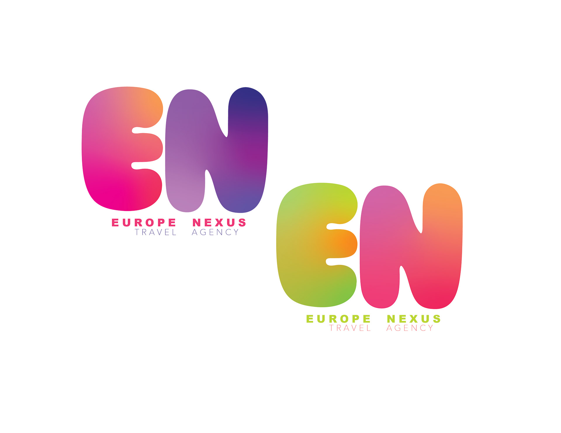 Logo for travel agency EN