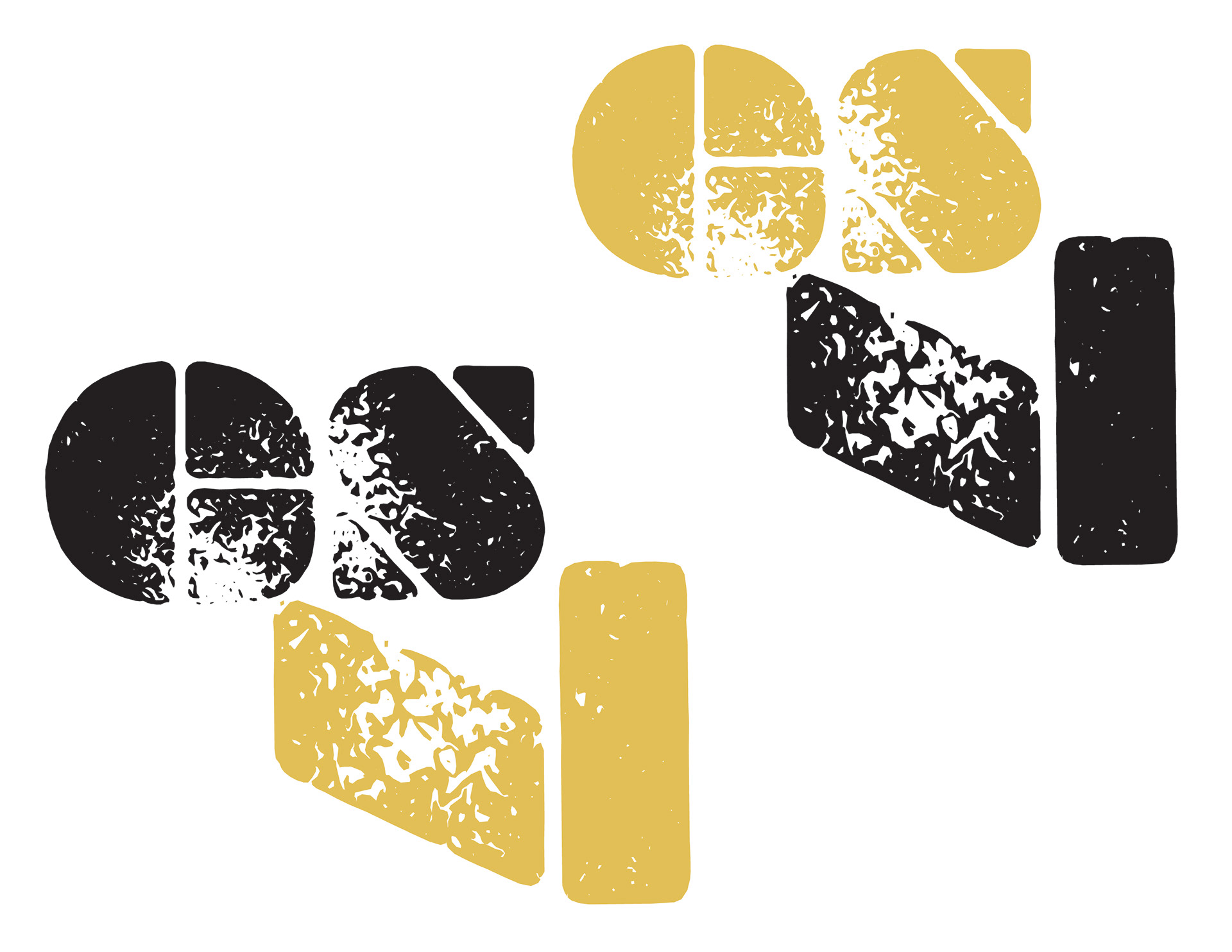 Abstract Logo Design with G, S, 7